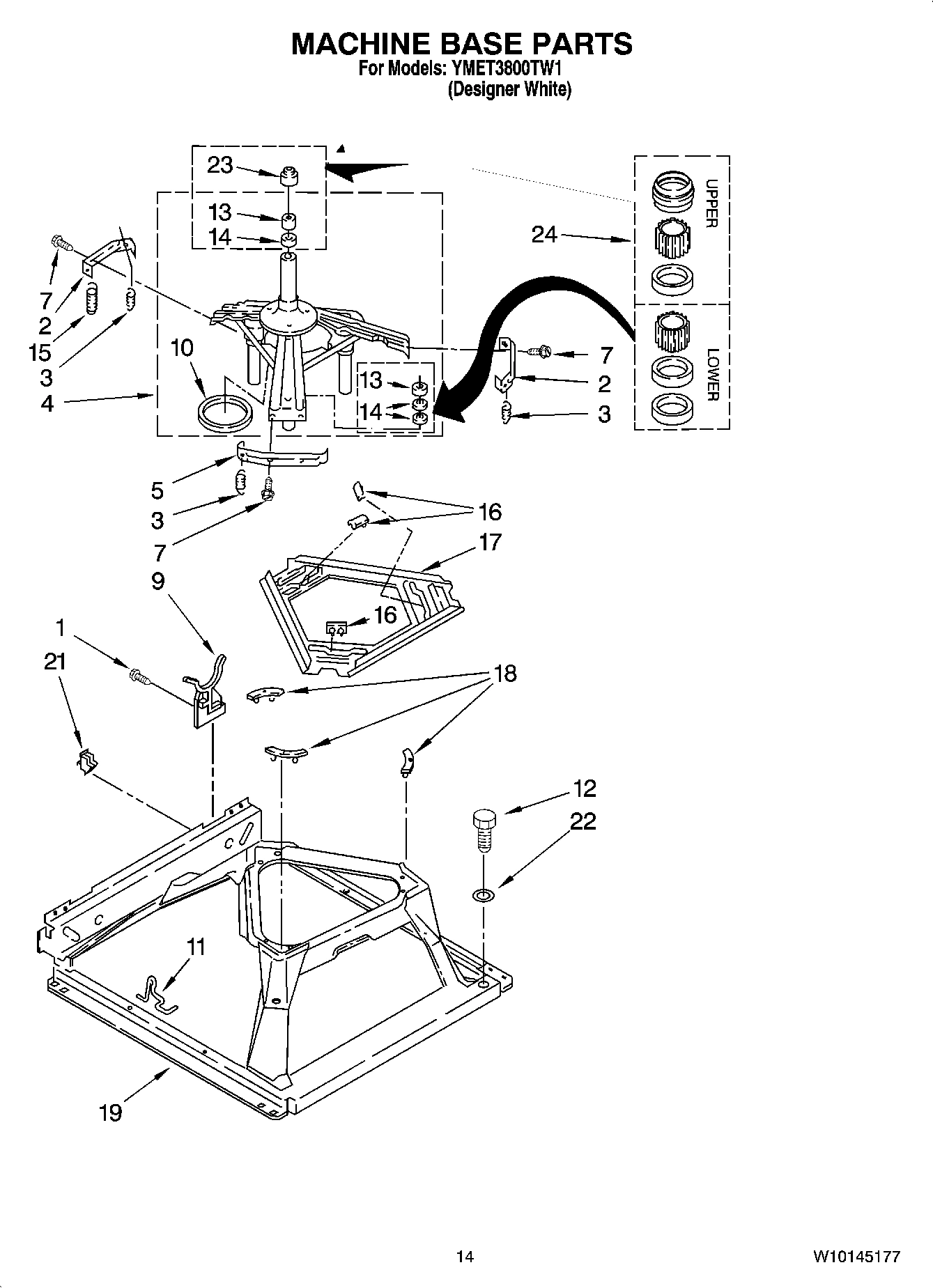 09 - MACHINE BASE PARTS