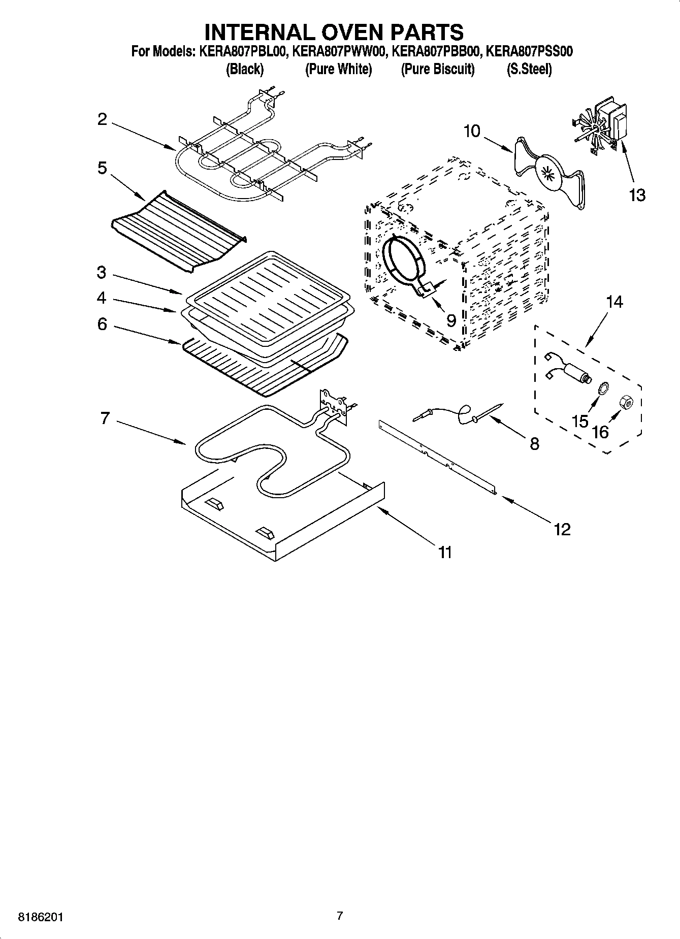 05 - INTERNAL OVEN PARTS