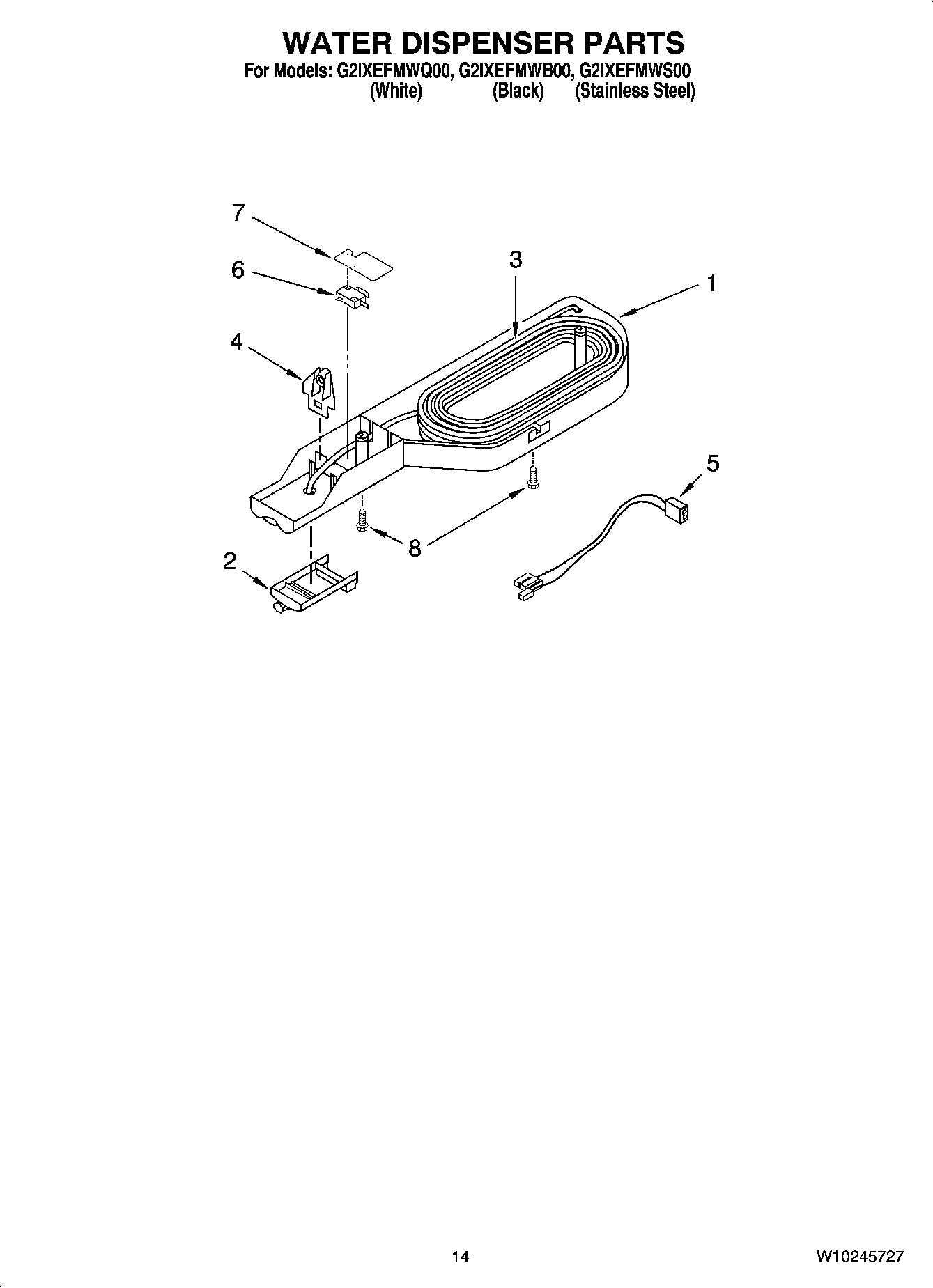 08 - WATER DISPENSER PARTS, OPTIONAL PARTS