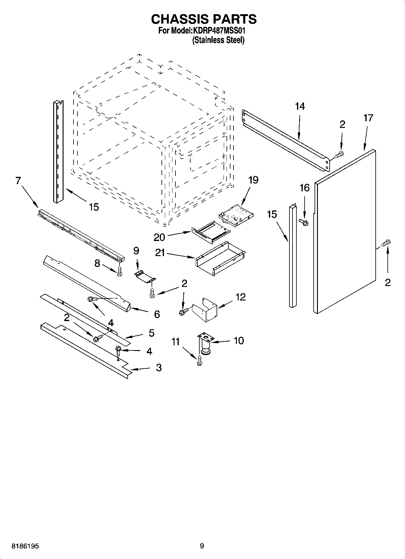 08 - CHASSIS PARTS, MISCELLANEOUS PARTS