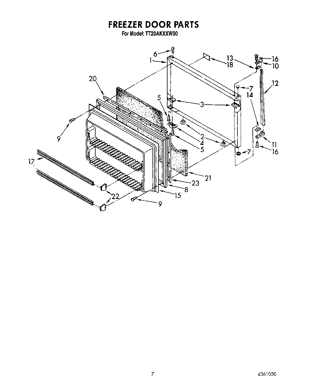 05 - FREEZER DOOR