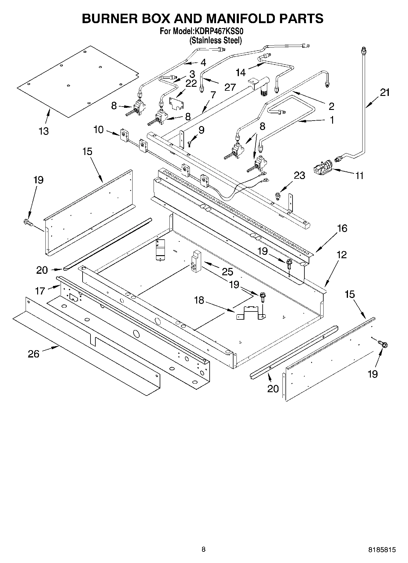 07 - BURNER BOX & MANIFOLD
