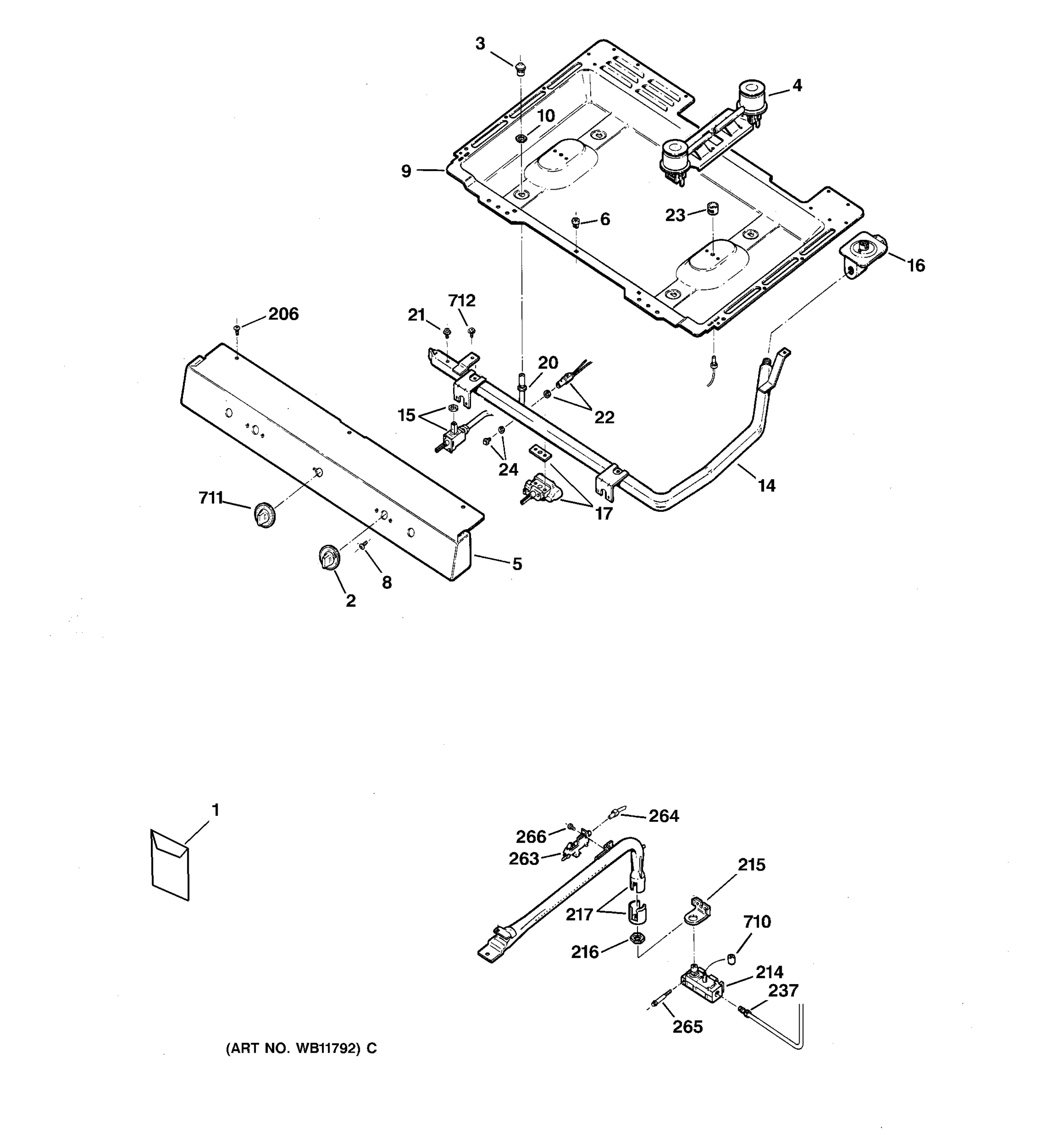 GAS & BURNER PARTS