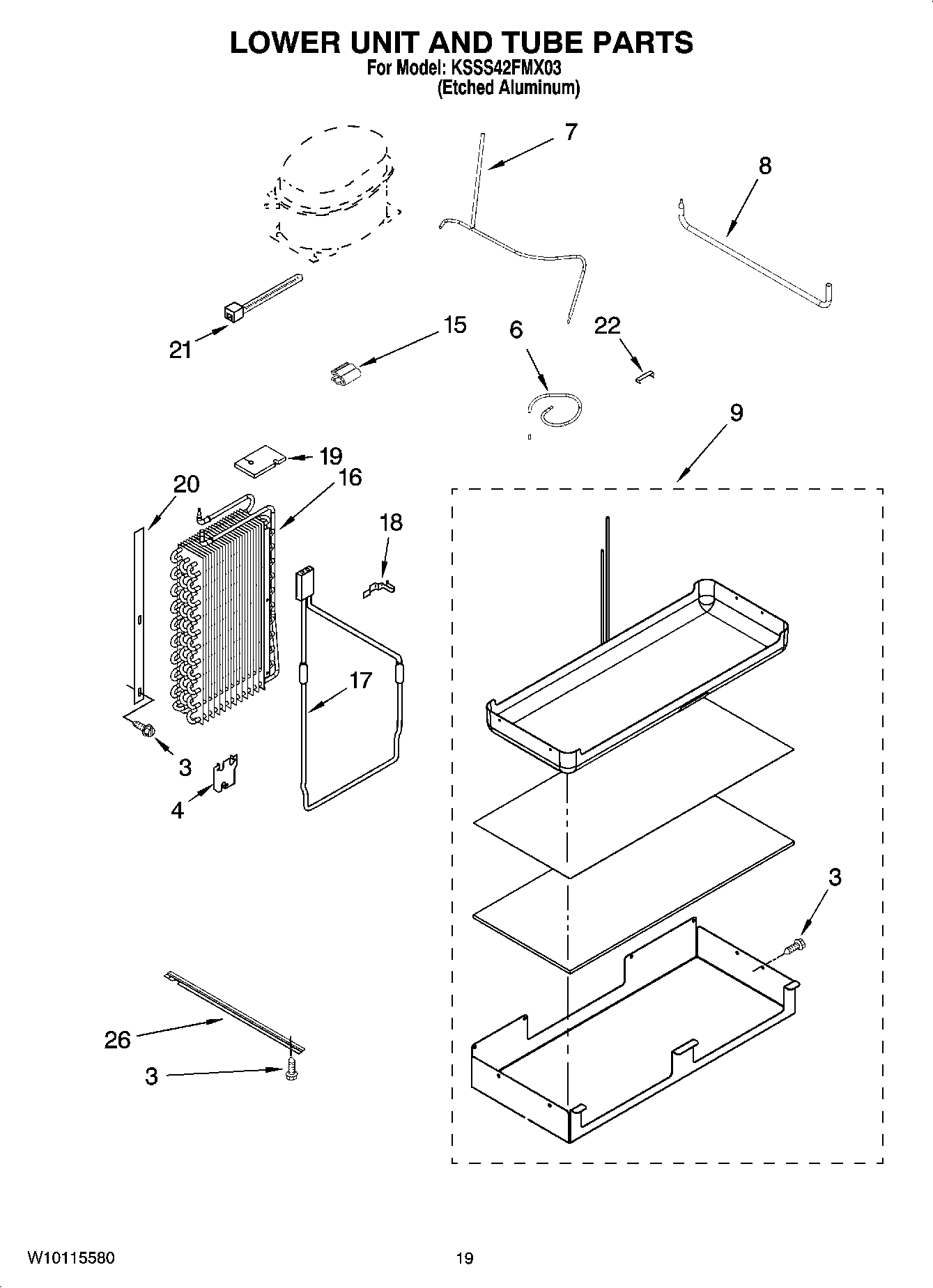 12 - LOWER UNIT AND TUBE PARTS