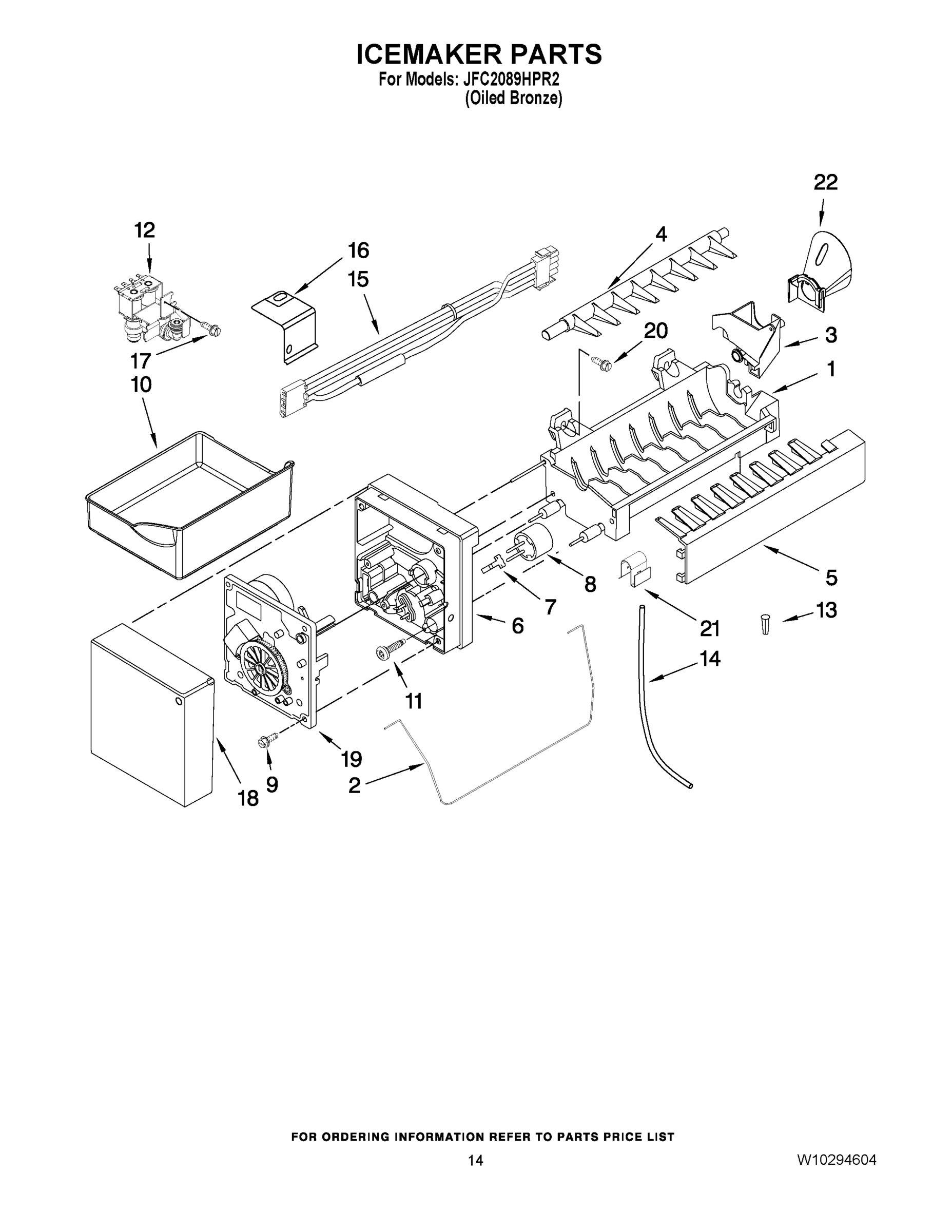08 - ICEMAKER PARTS