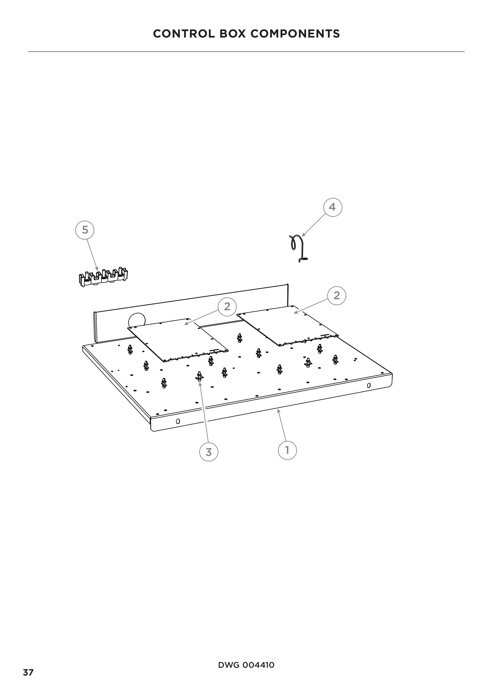 CONTROL BOX COMPONENTS