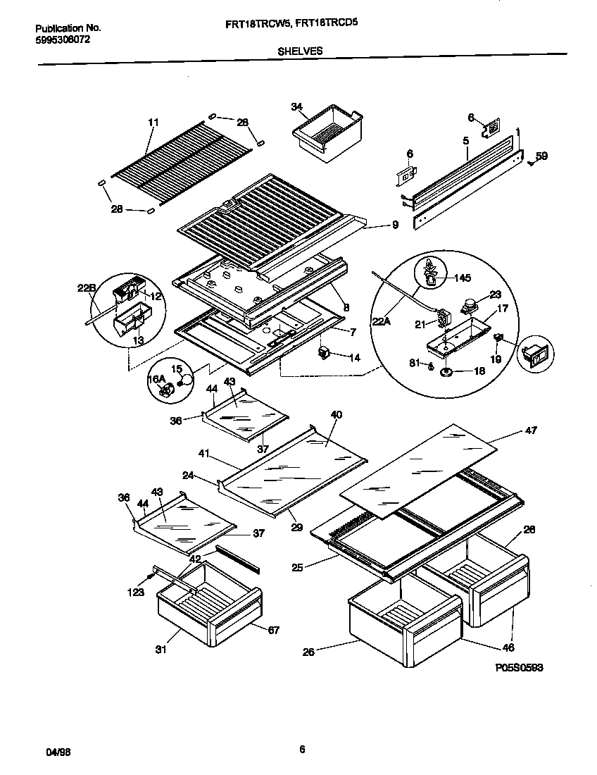 04 - SHELVES/CONTROLS