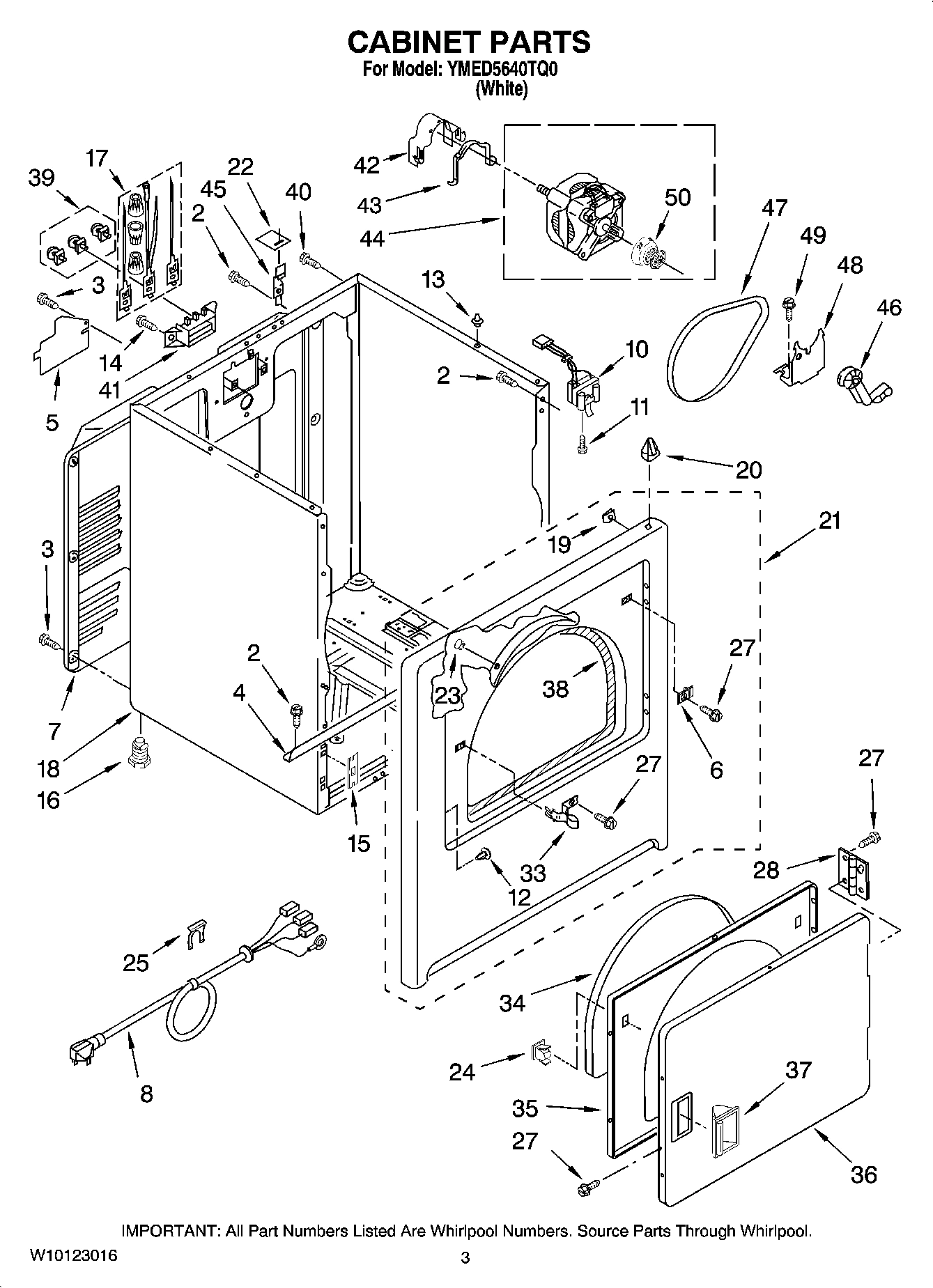 02 - CABINET PARTS