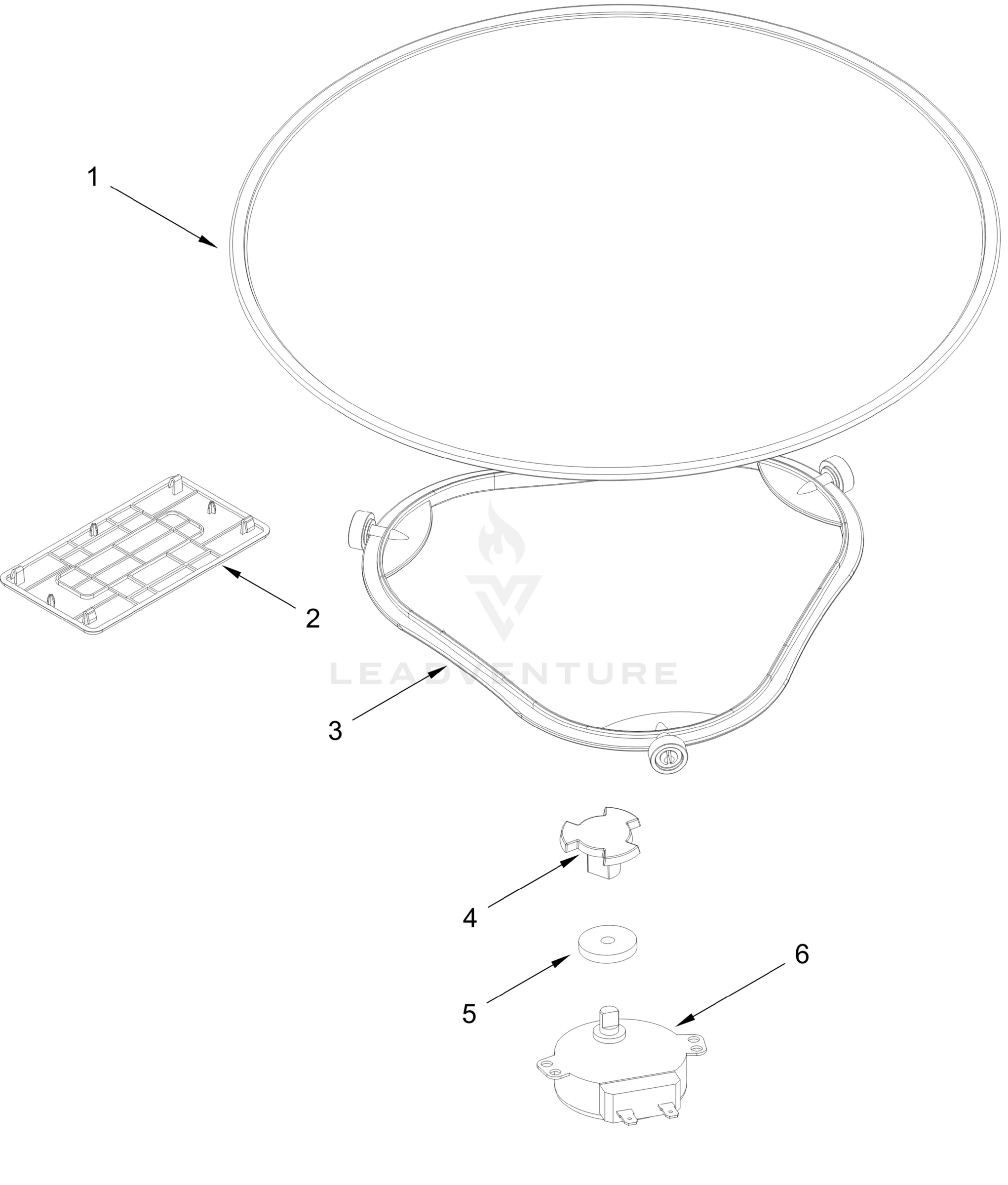 TURNTABLE PARTS