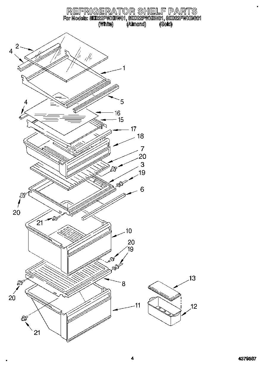 03 - REFRIGERATOR SHELF