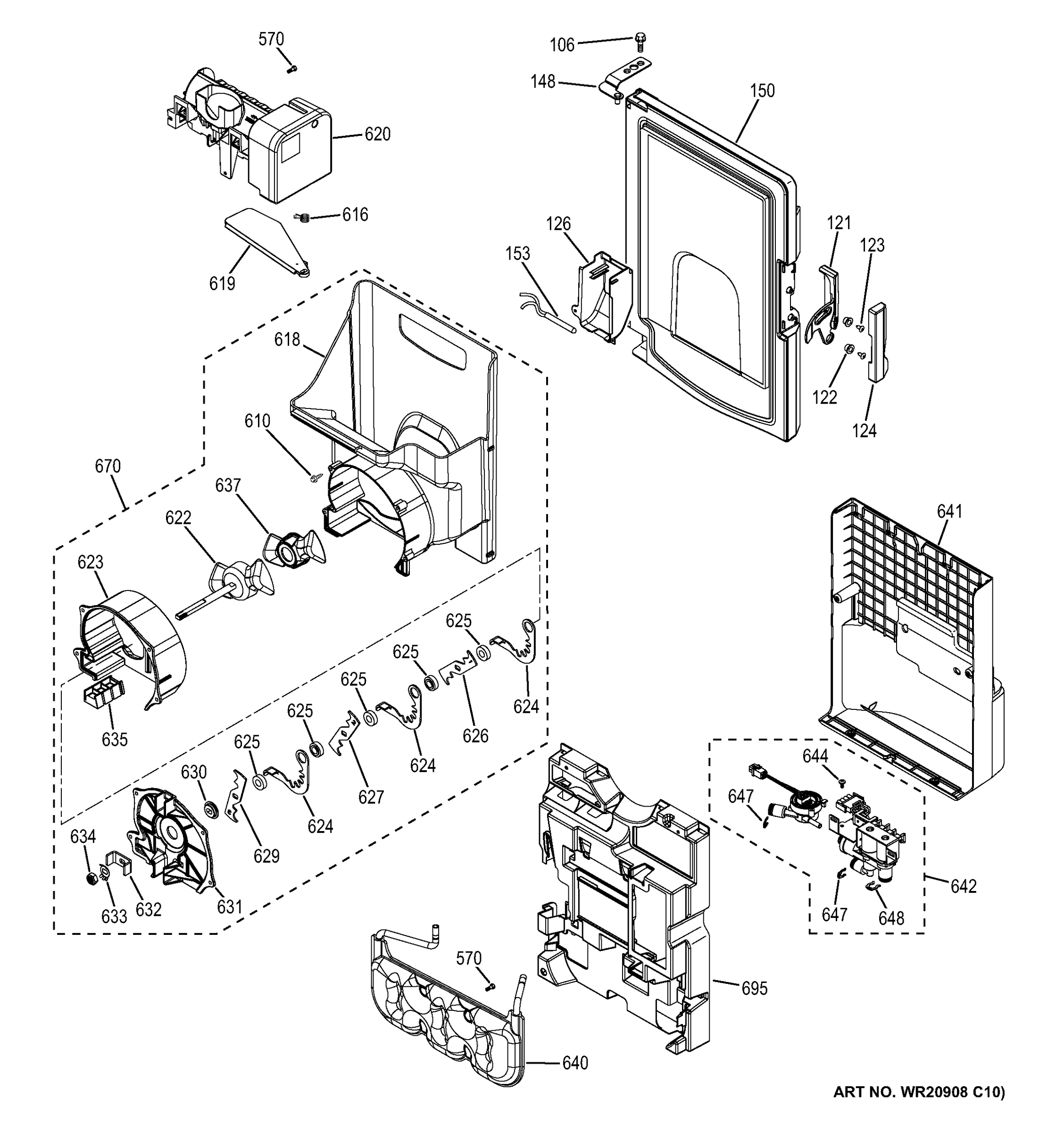 ICE MAKER & DISPENSER