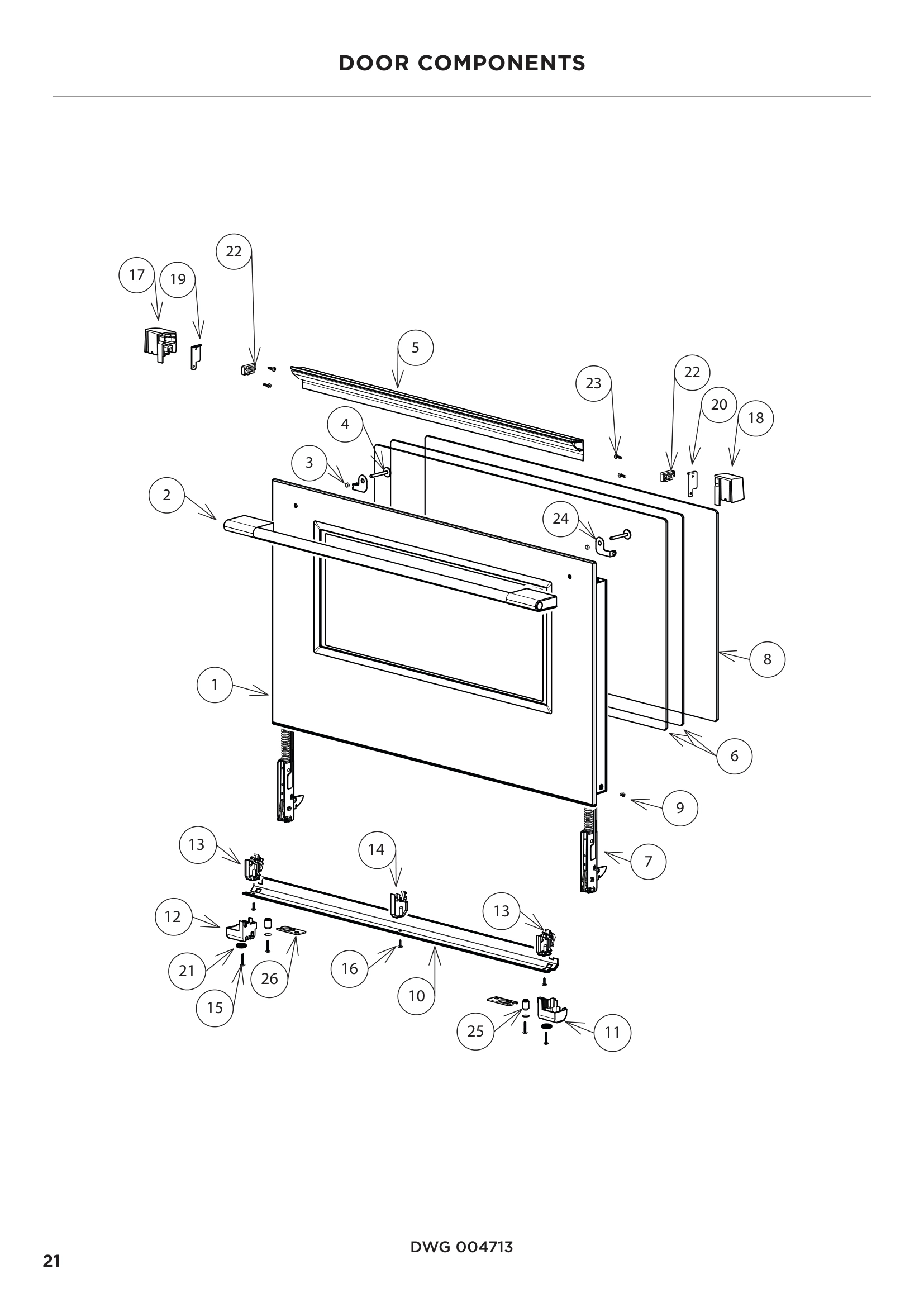 DOOR COMPONENTS