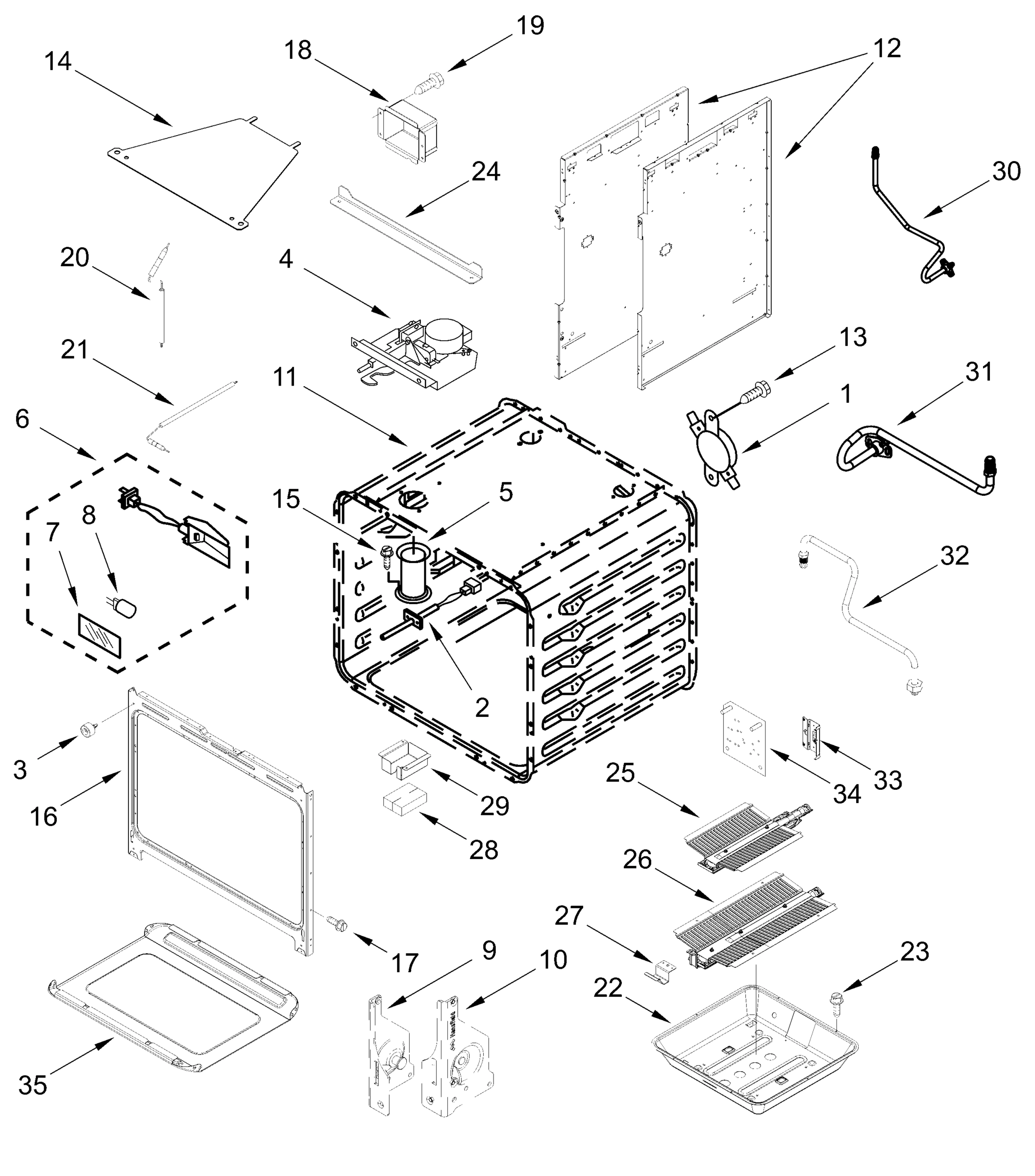 OVEN PARTS