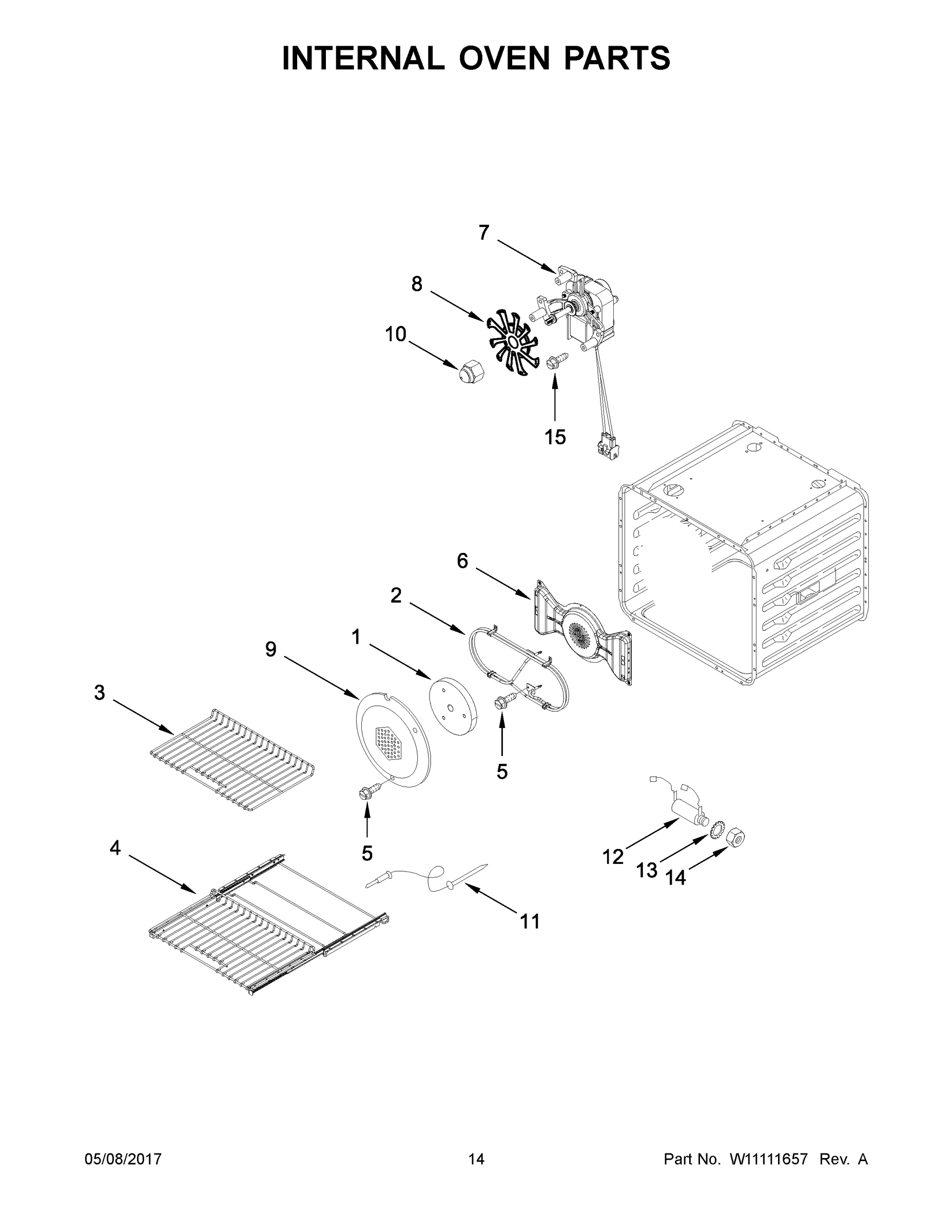 08 - INTERNAL OVEN PARTS