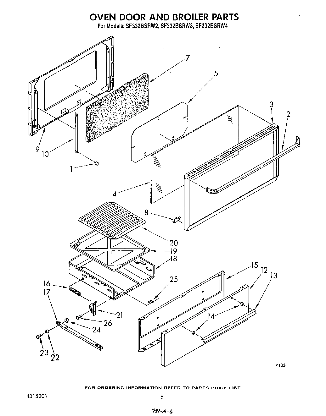 05 - OVEN DOOR AND BROILER