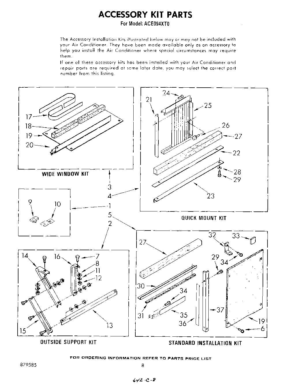 06 - ACCESSORY KIT, LITERATURE (CONTINUED)