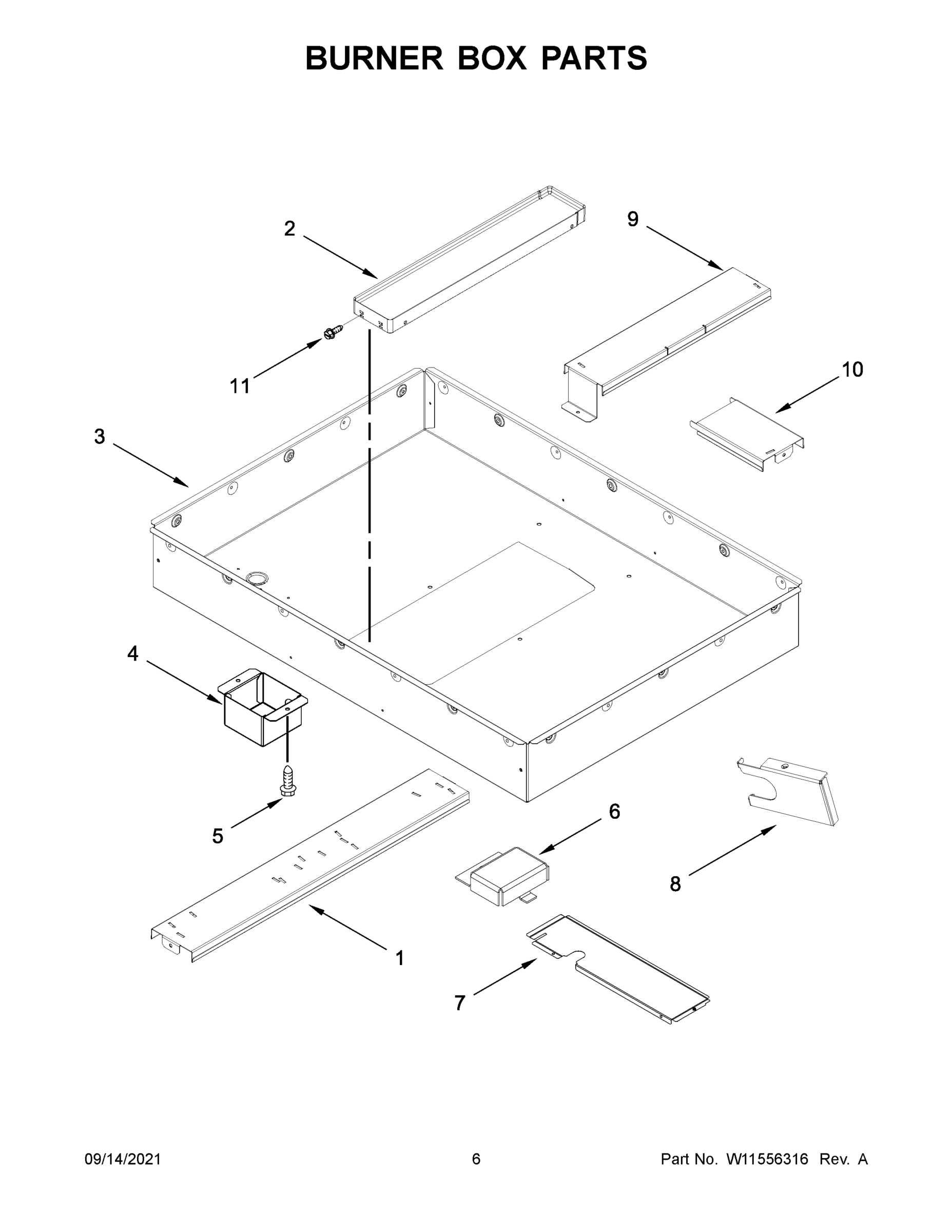04 - BURNER BOX PARTS