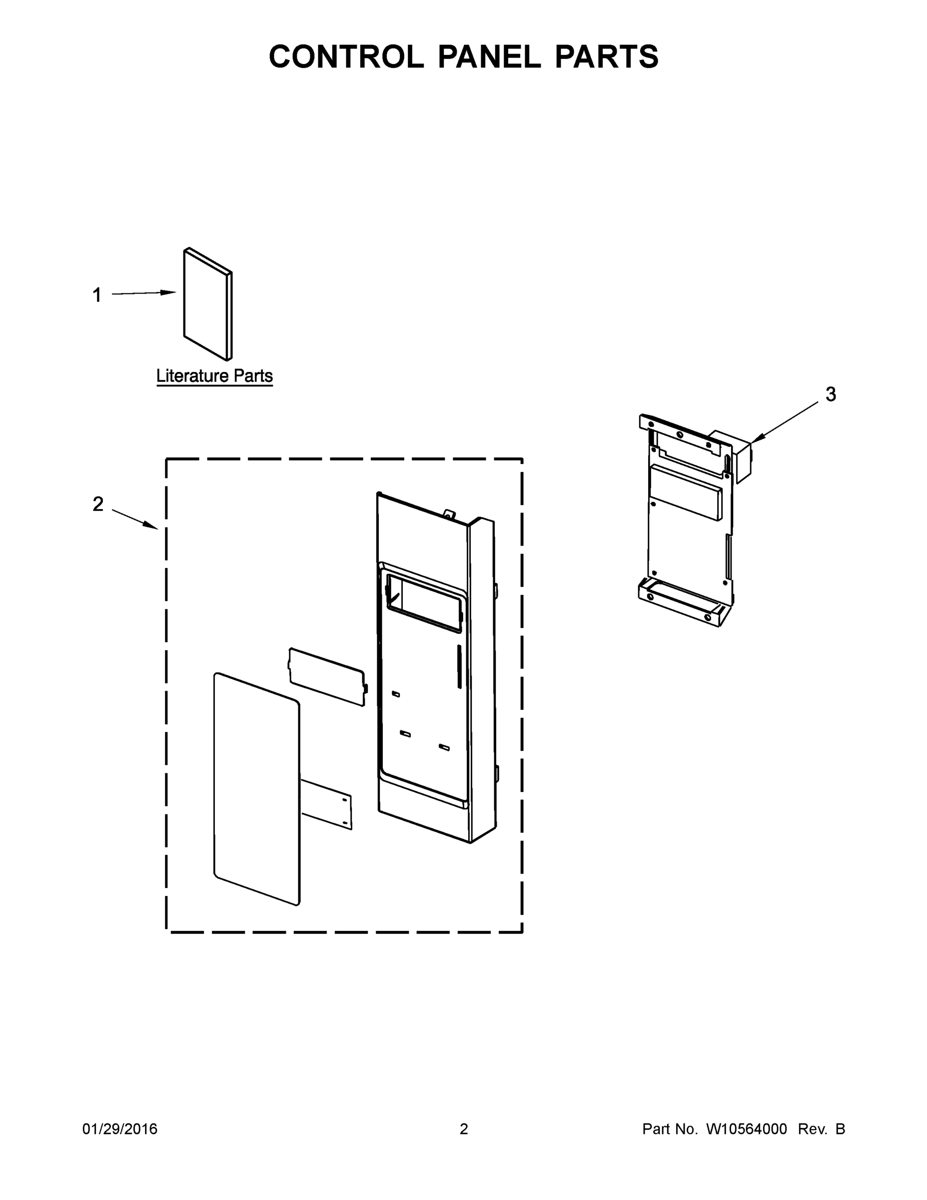 02 - CONTROL PANEL PARTS