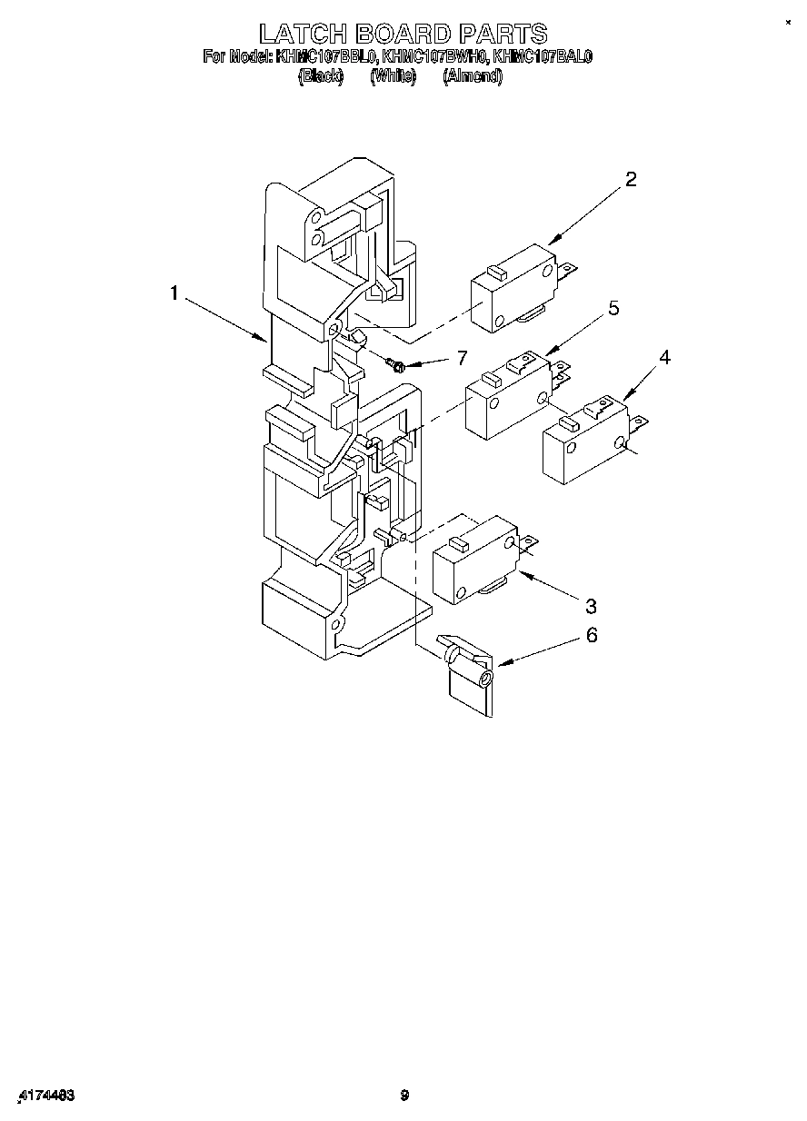 07 - LATCH BOARD