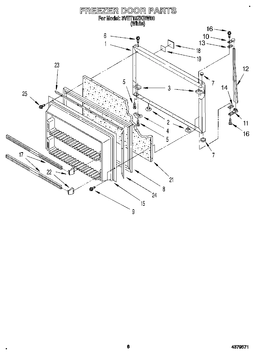 05 - FREEZER DOOR
