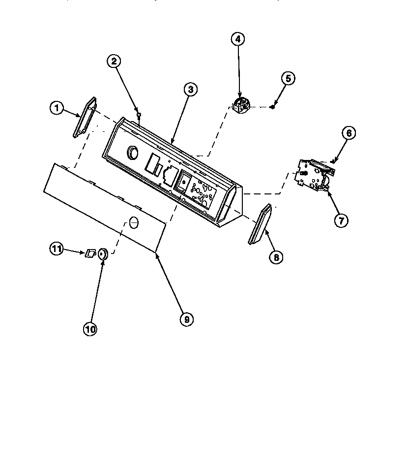 09 - GRAPHIC PANEL, CONTROL HOOD AND CONTROLS