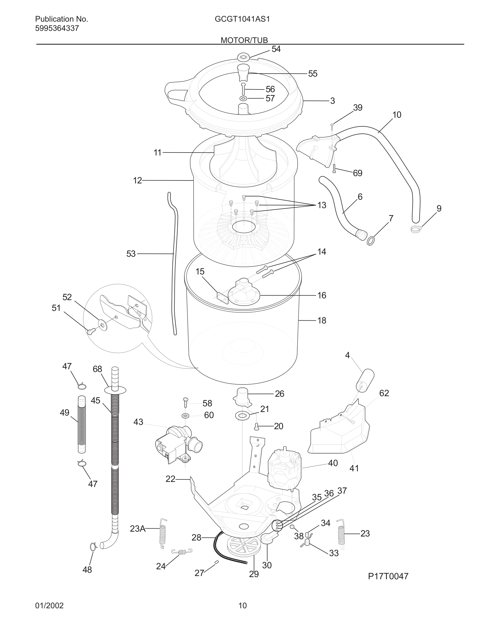 11 - MOTOR/TUB