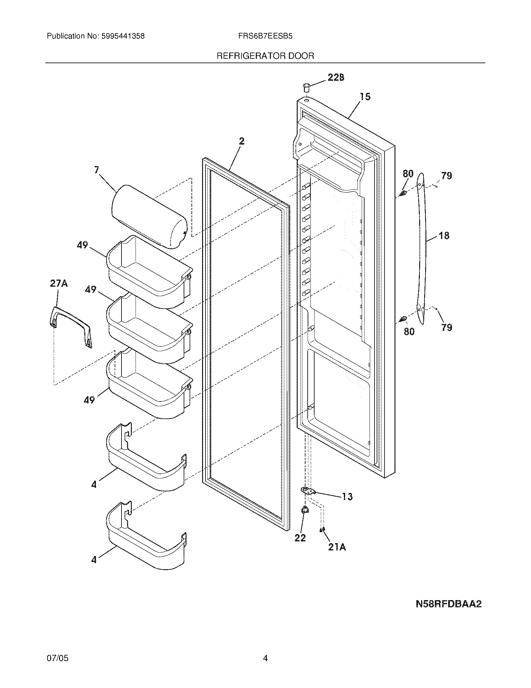 05 - REFRIGERATOR DOOR