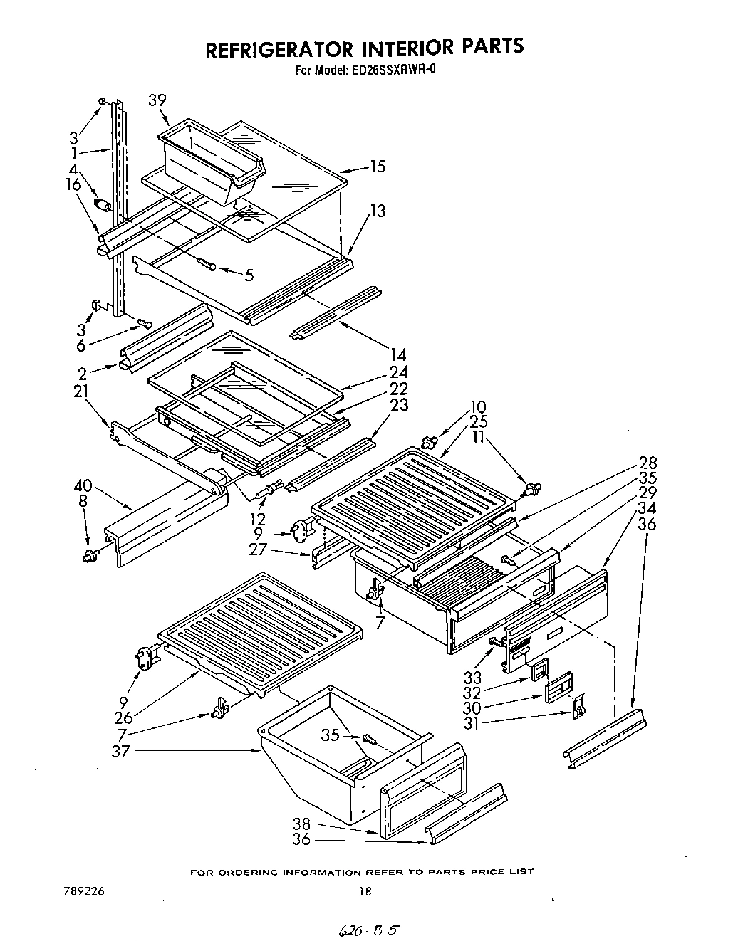 10 - REFRIGERATOR INTERIOR , LIT/OPTIONAL