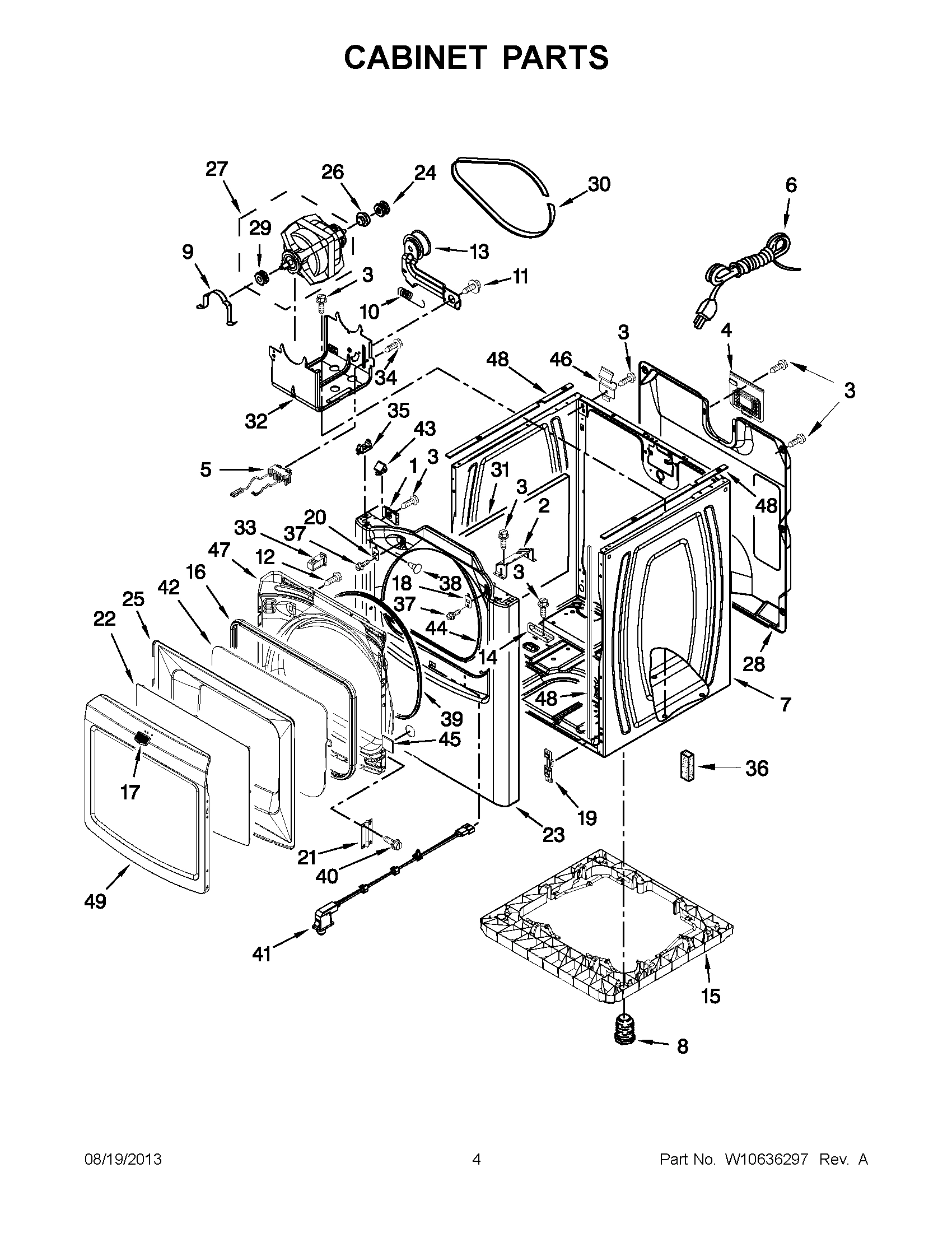 03 - CABINET PARTS