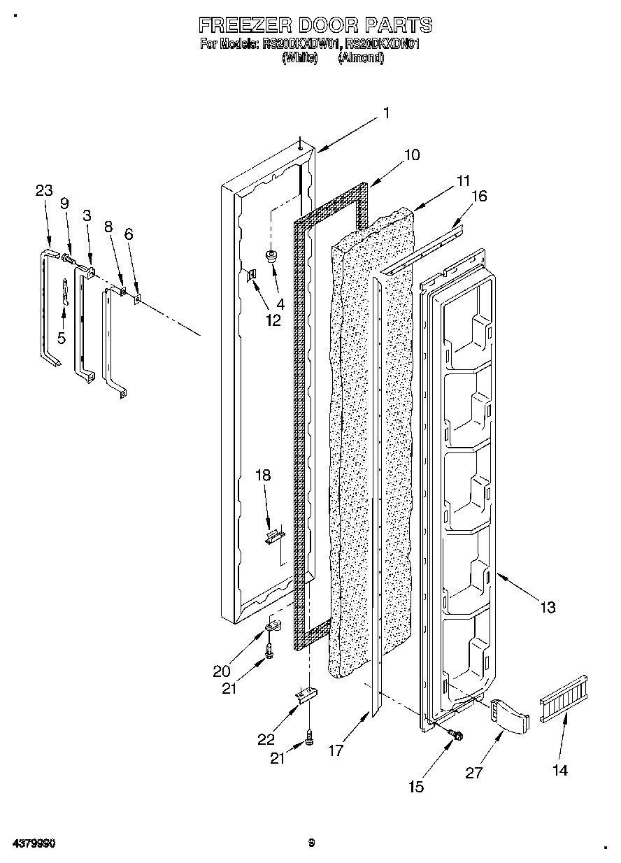 06 - FREEZER DOOR