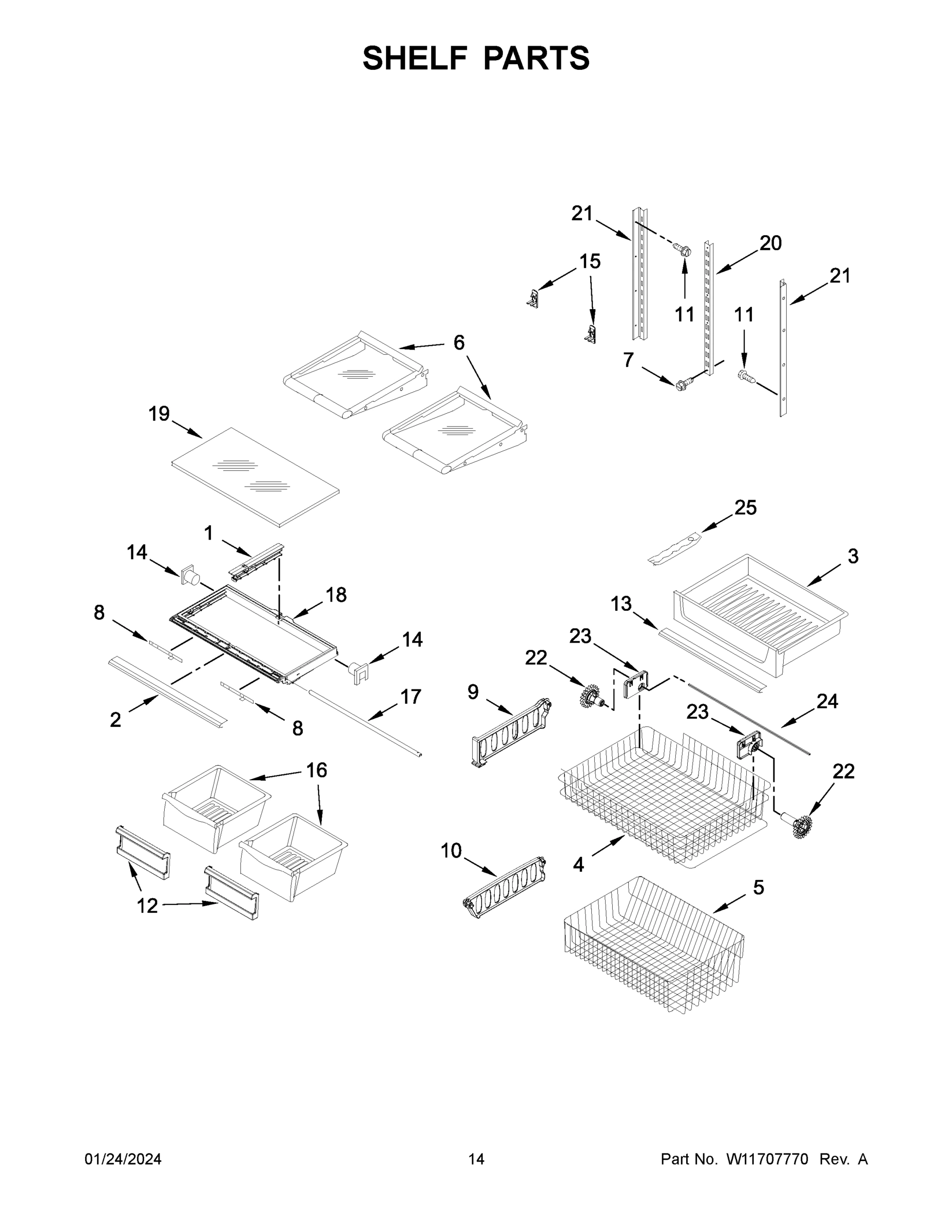 08 - SHELF PARTS