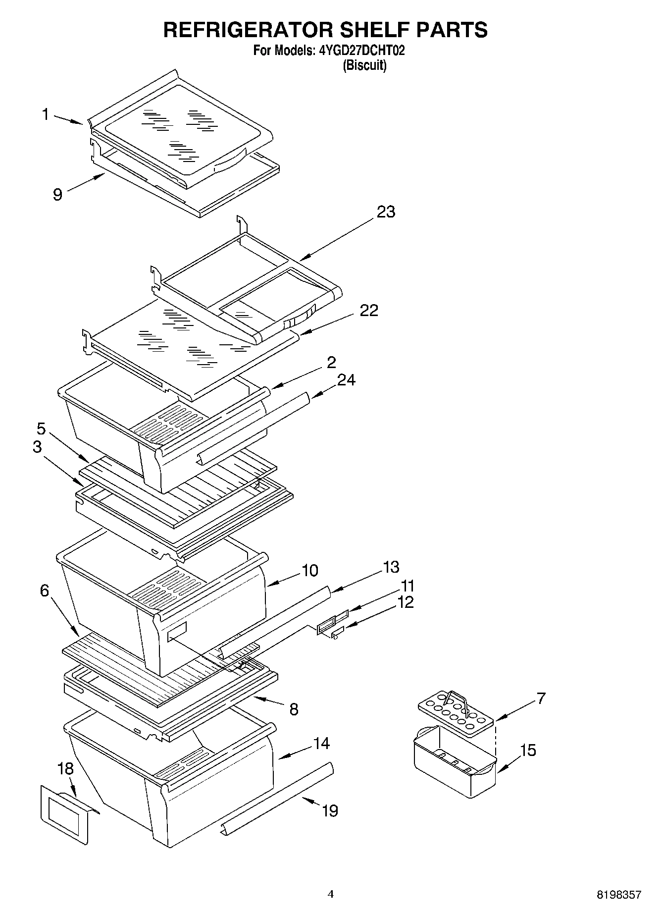 03 - REFRIGERATOR SHELF