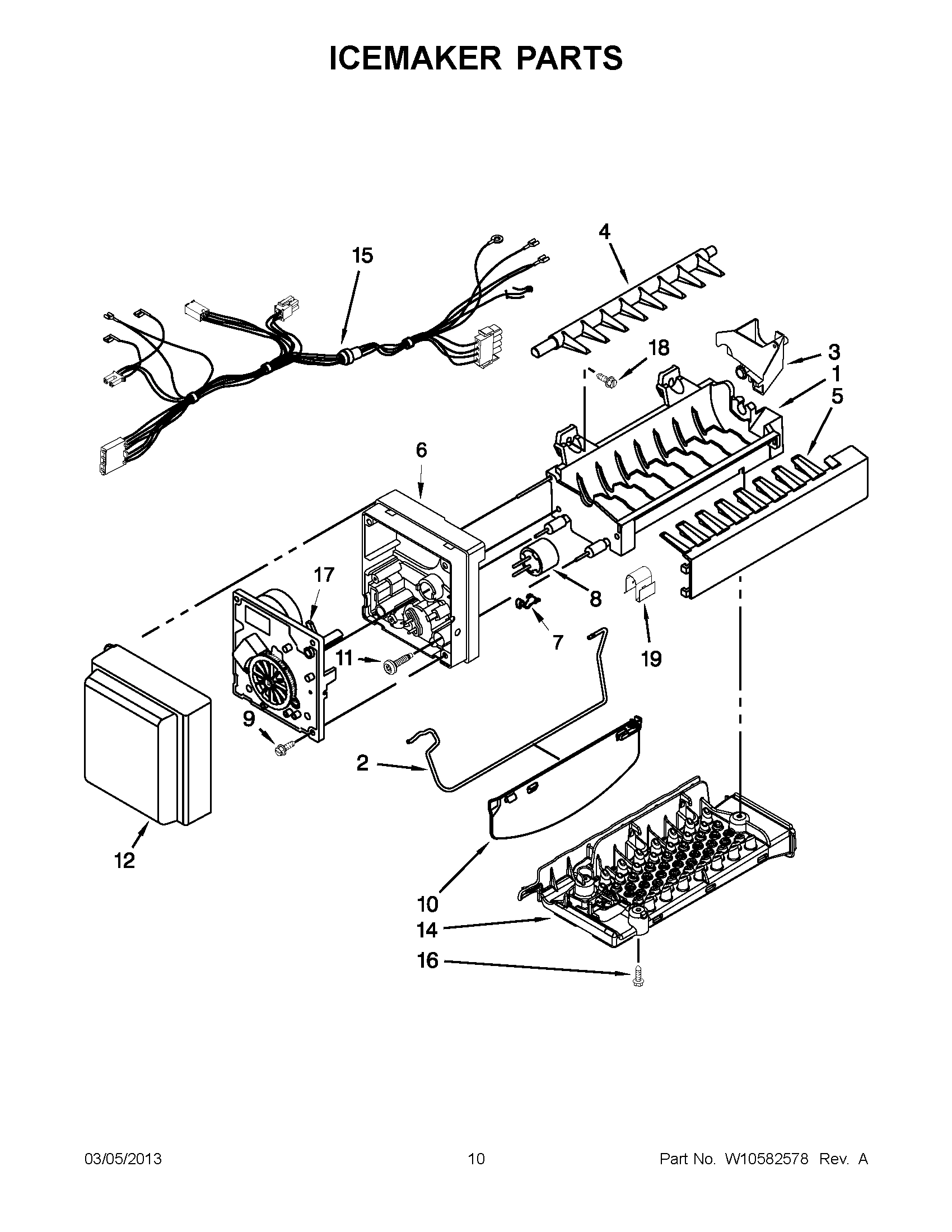 05 - ICEMAKER PARTS