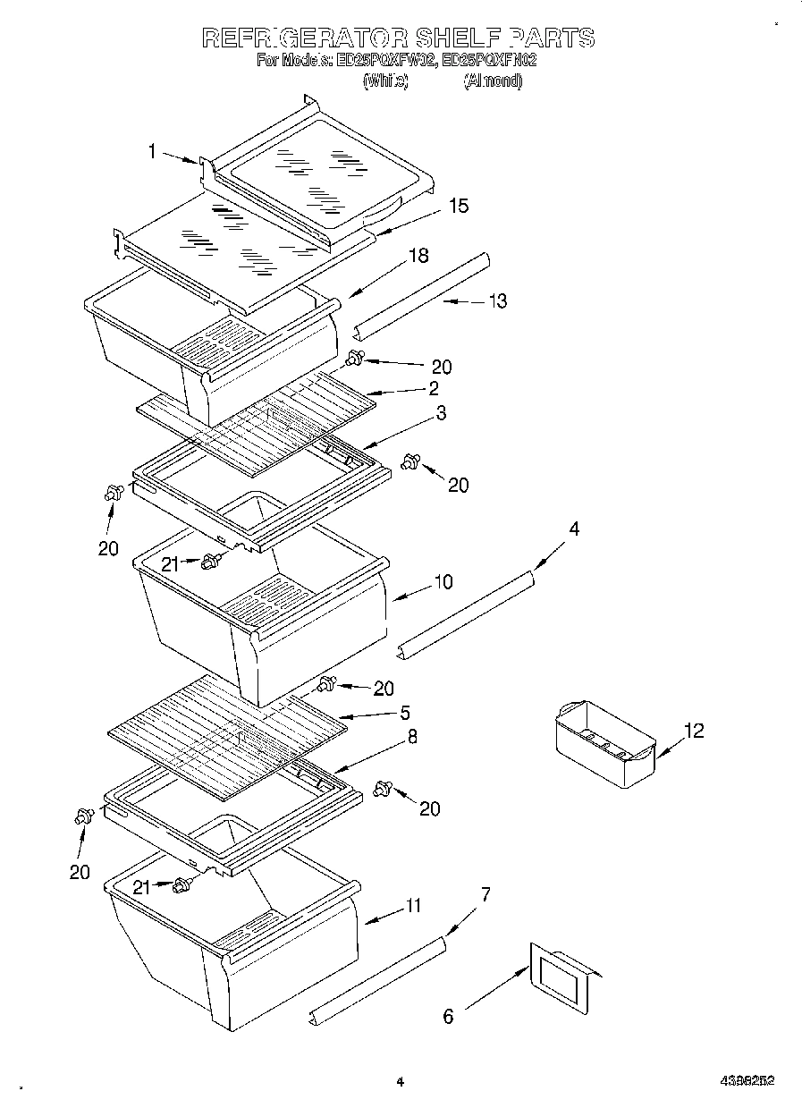 03 - REFRIGERATOR SHELF