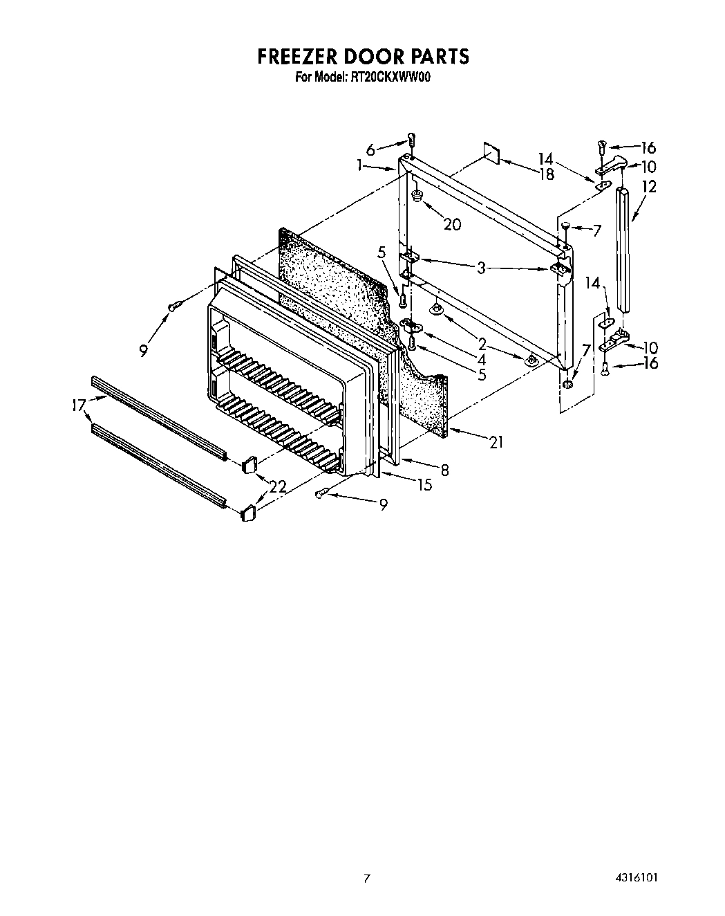 05 - FREEZER DOOR