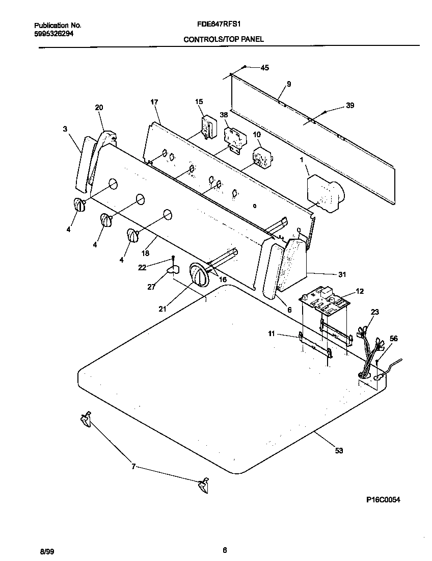 04 - P16C0054 CONTROL PANEL