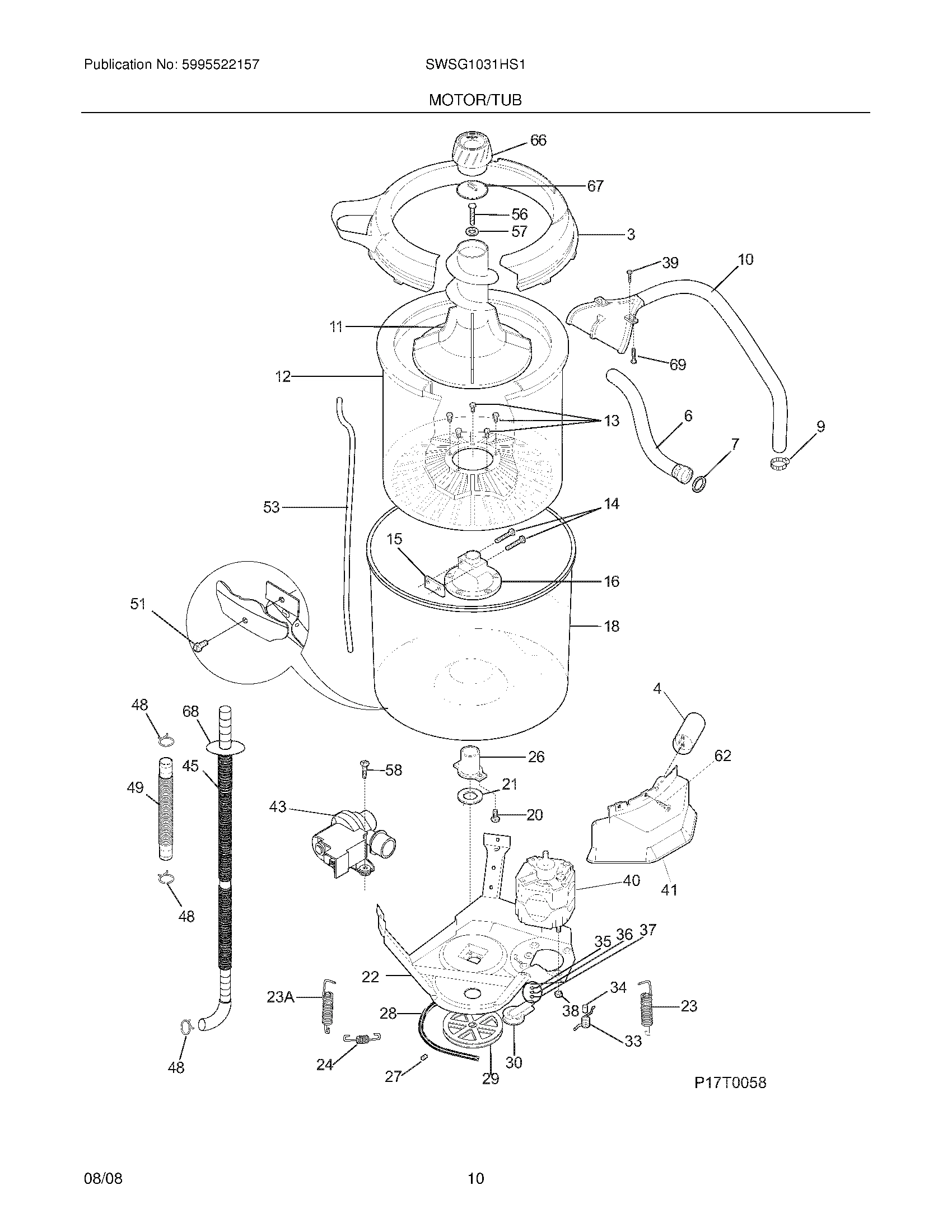 11 - MOTOR/TUB