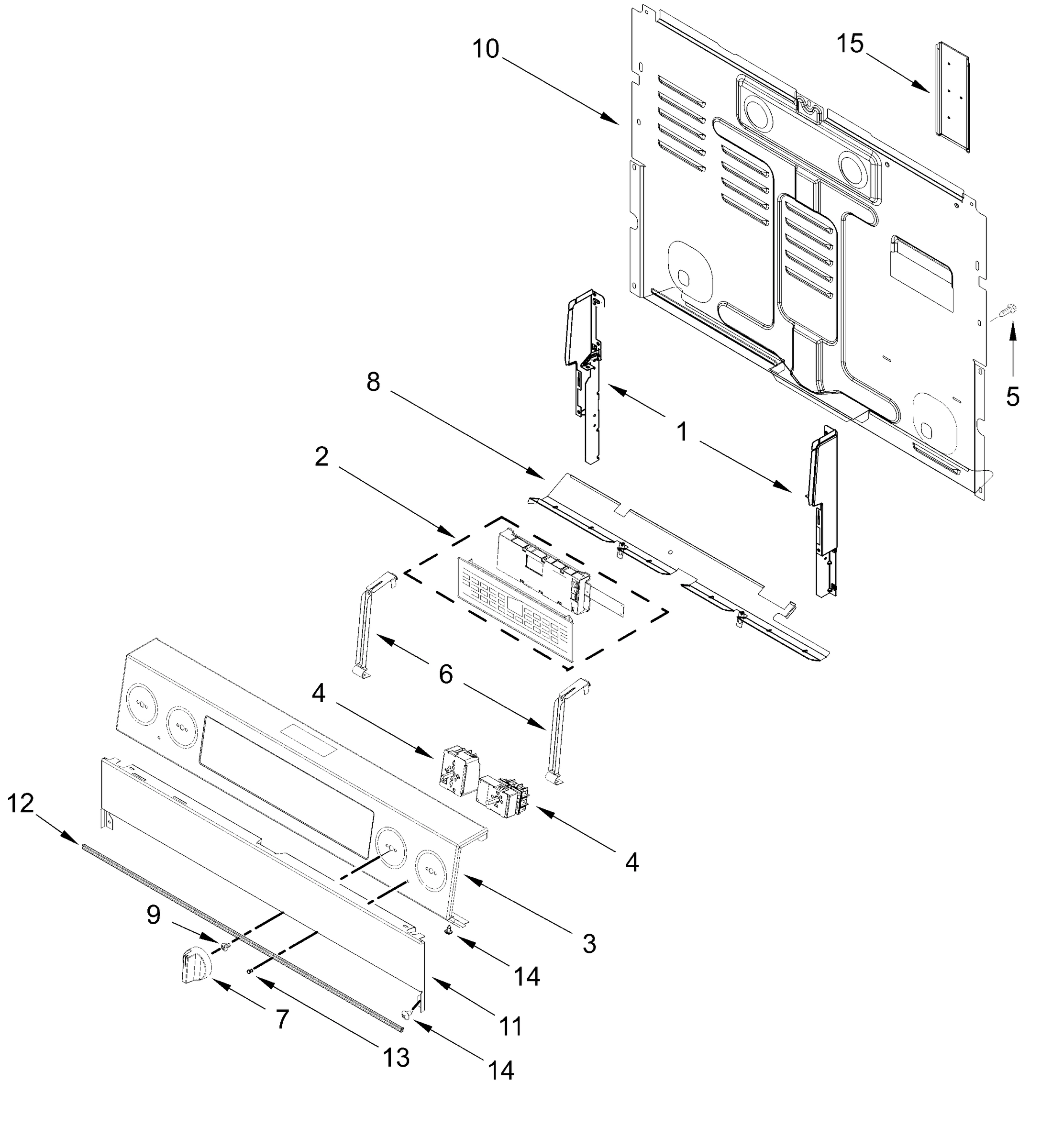 CONTROL PANEL PARTS