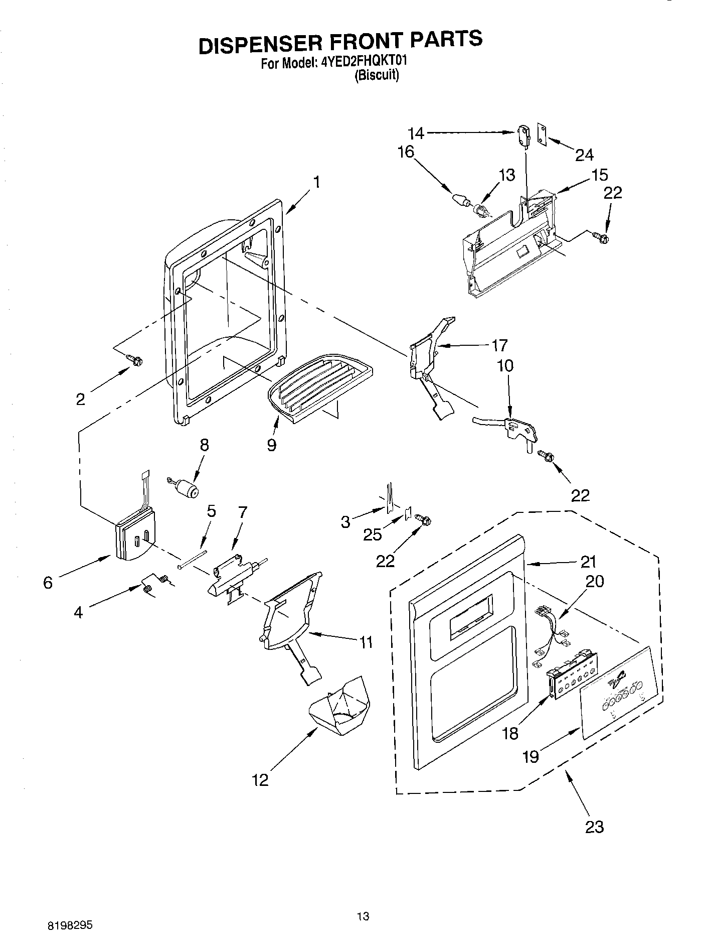 09 - DISPENSER FRONT