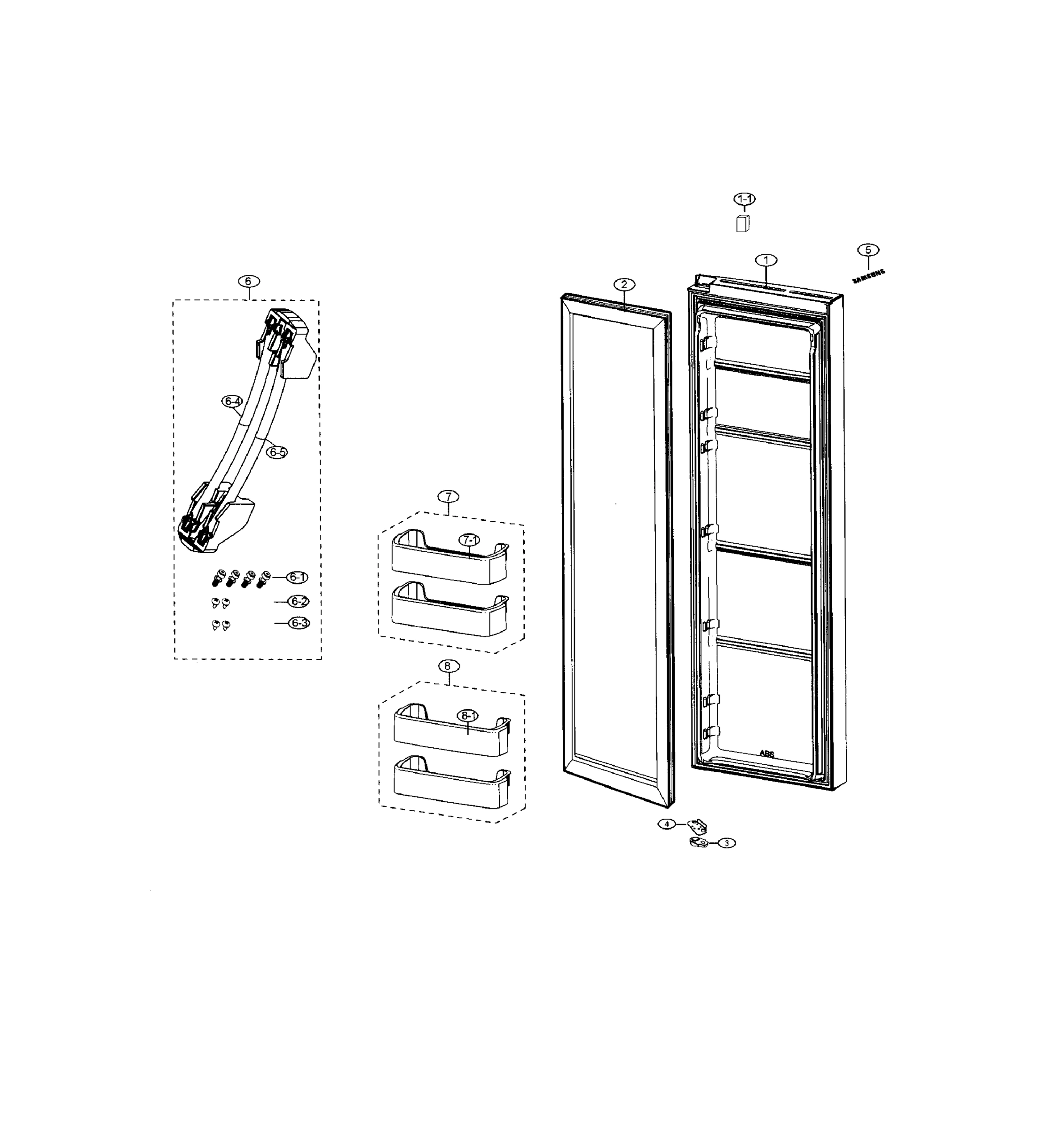 FRIDGE DOOR