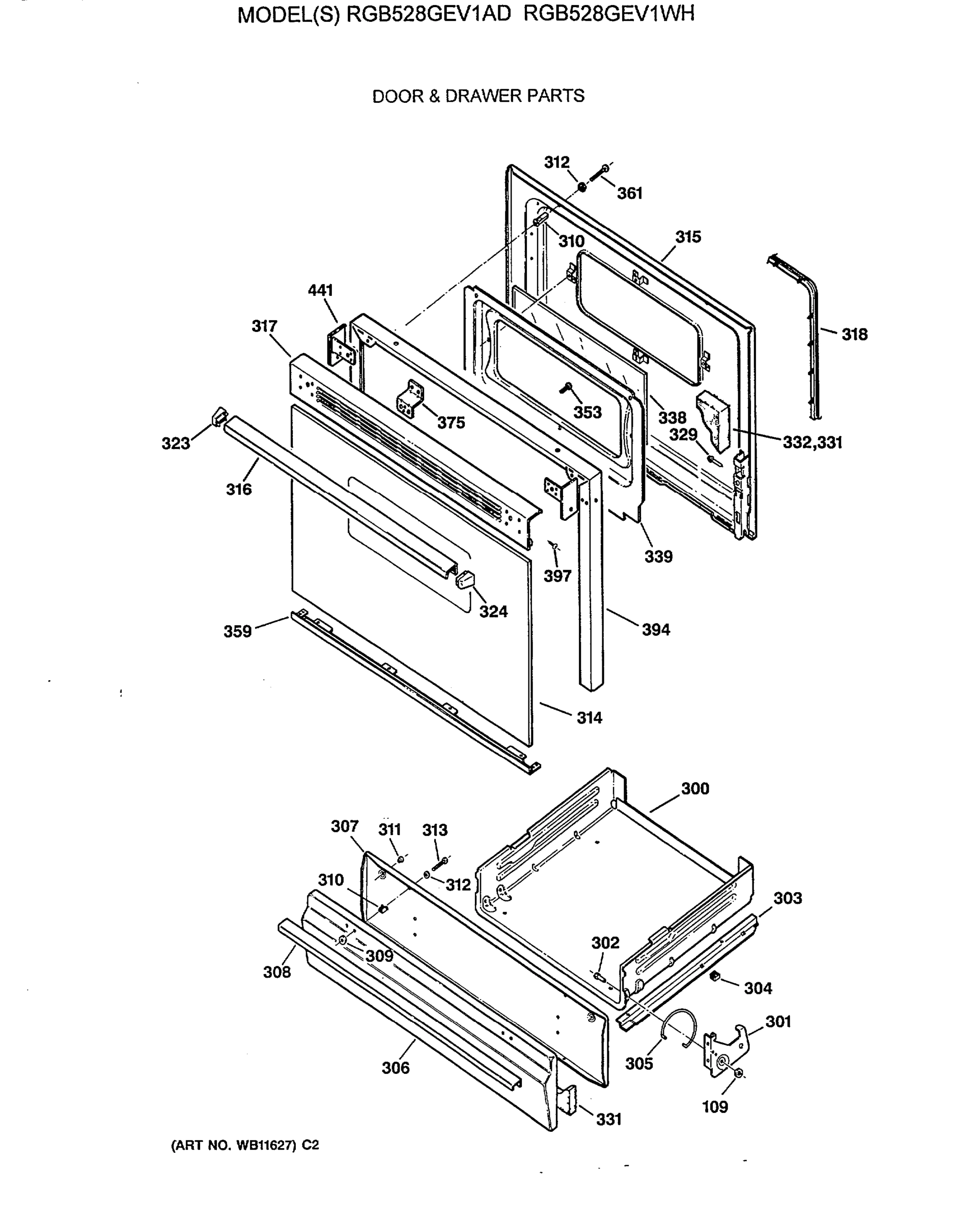 DOOR & DRAWER PARTS