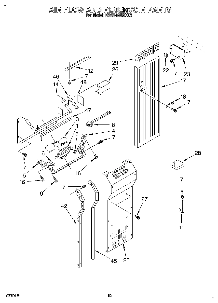 14 - AIR FLOW AND RESERVOIR
