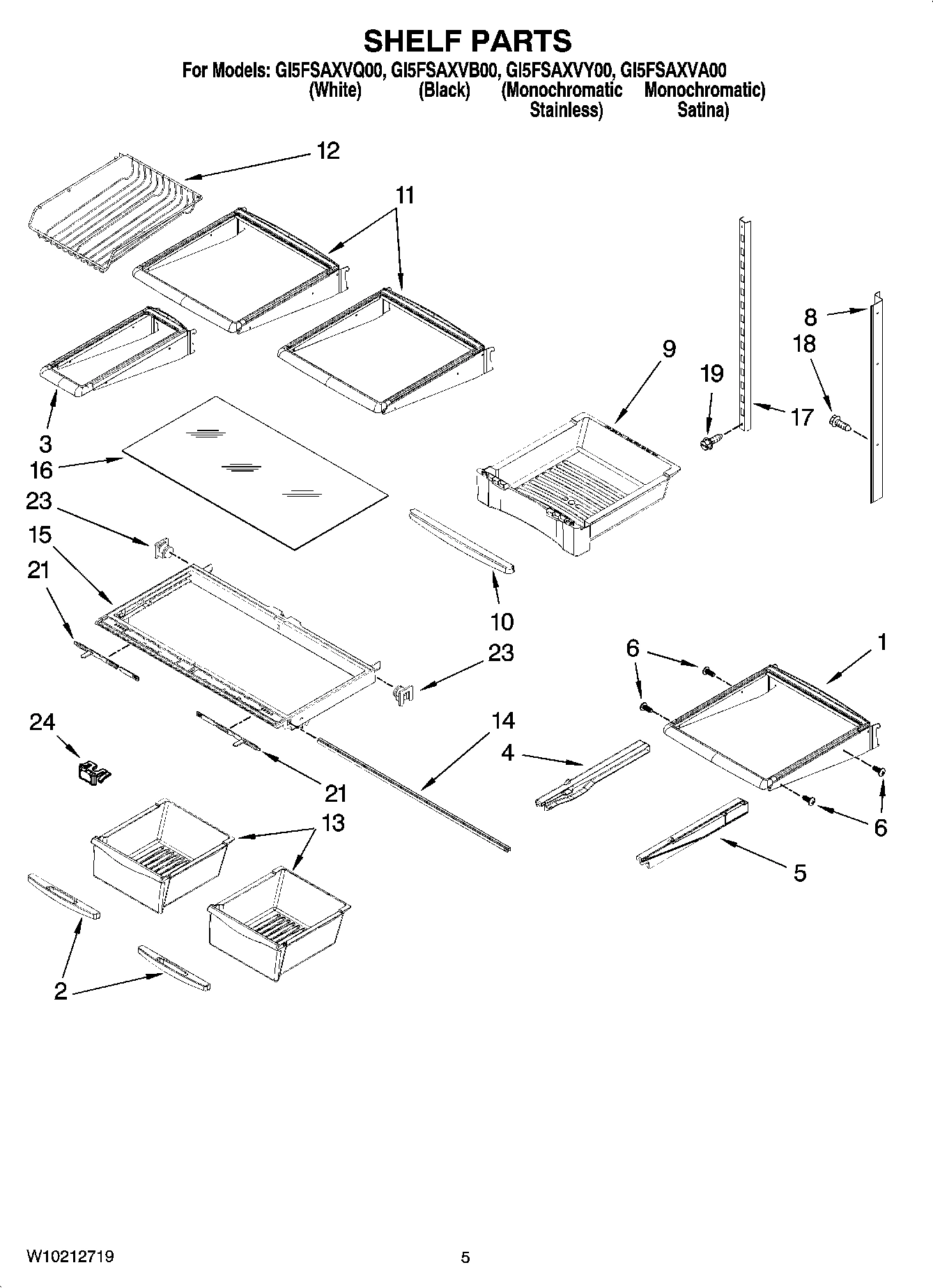 03 - SHELF PARTS