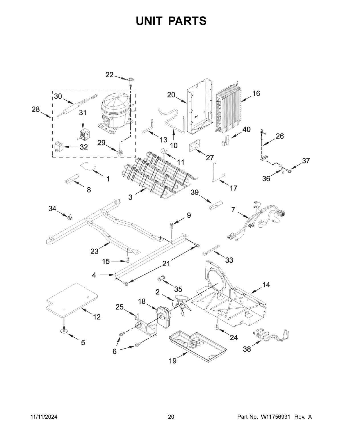 11 - UNIT PARTS