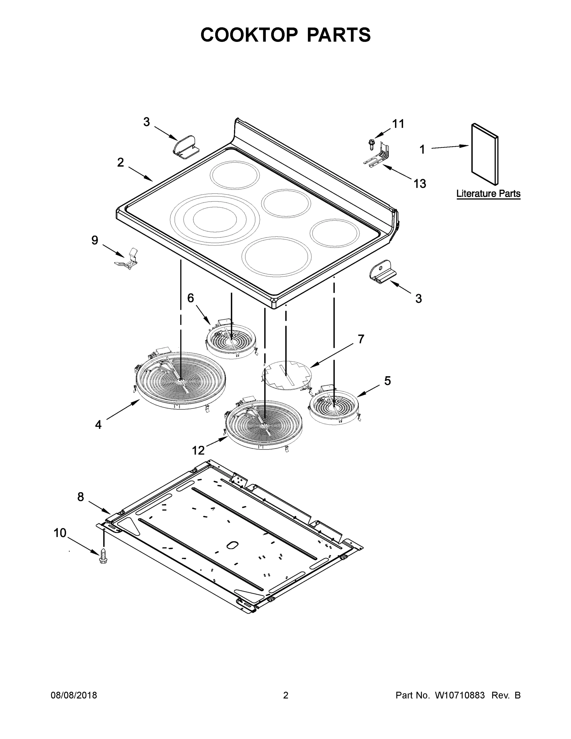 02 - COOKTOP PARTS