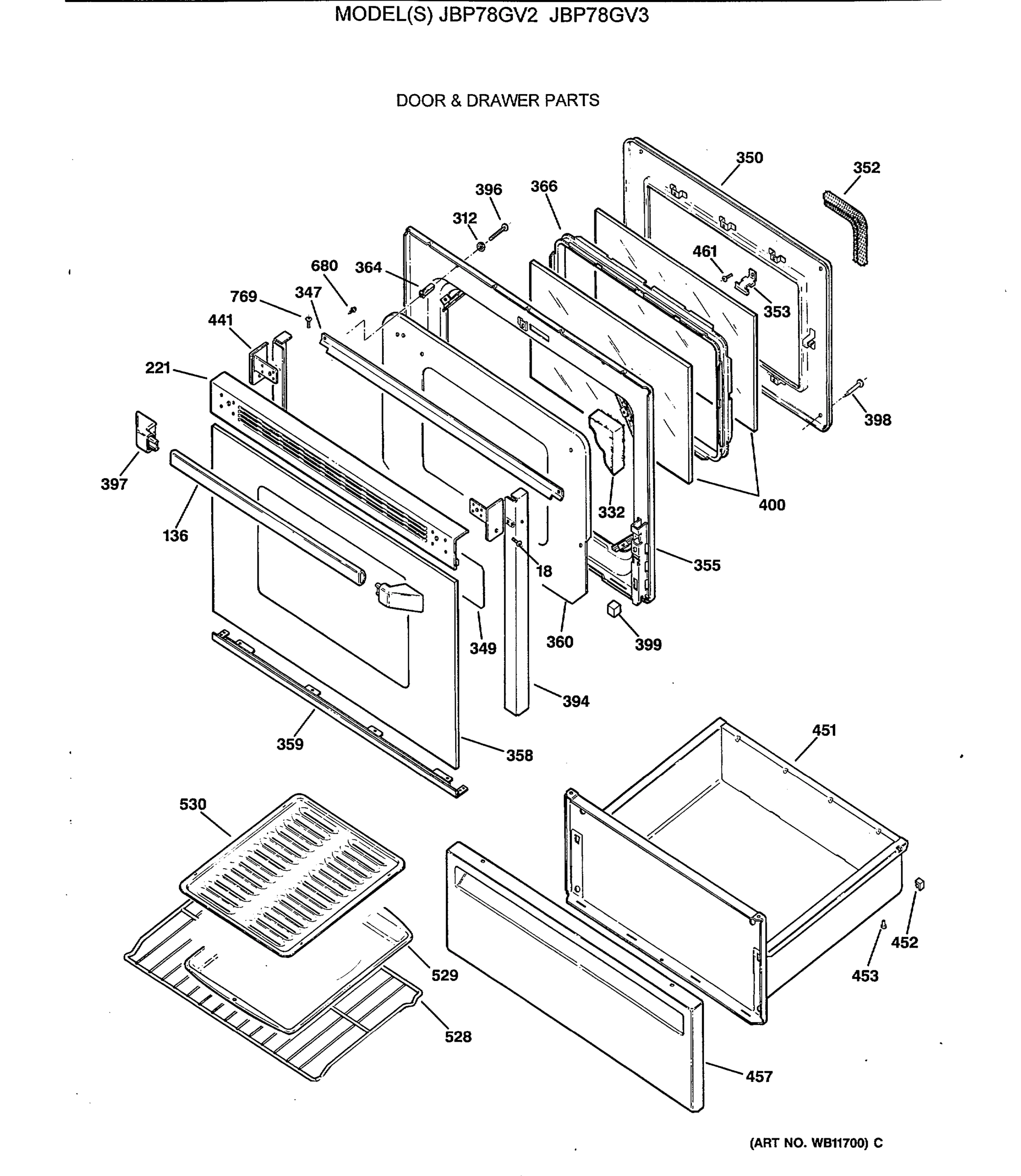 DOOR & DRAWER PARTS