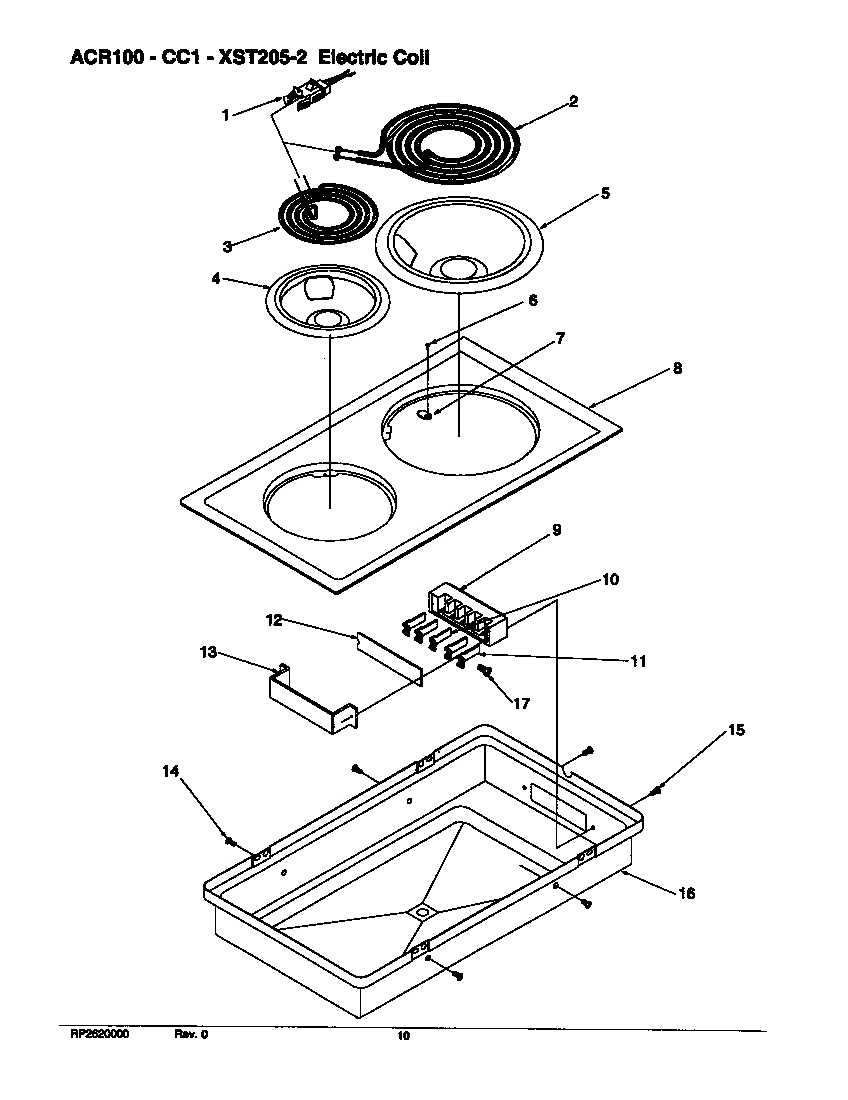 01 - ACR100 - CC1 - XST205-2 ELECTRIC COIL