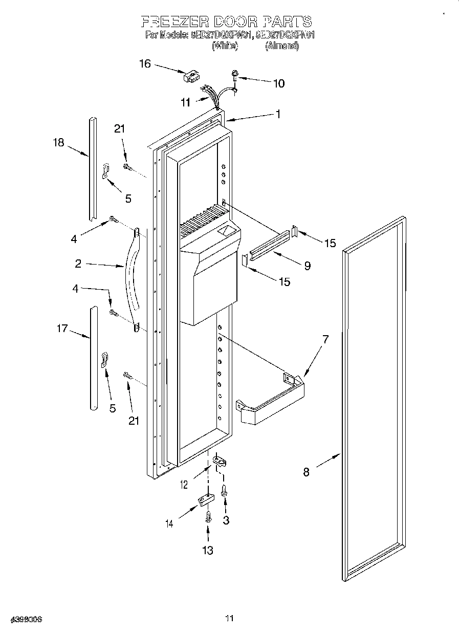 07 - FREEZER DOOR