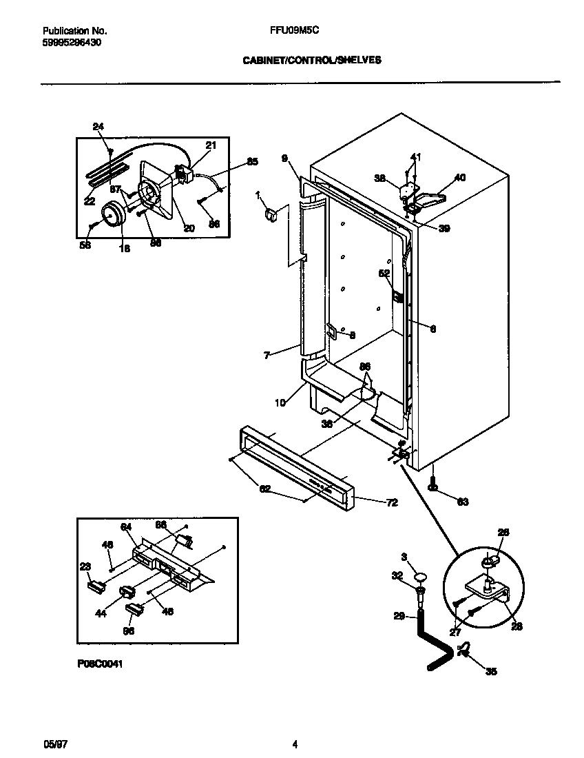 03 - CABINET/CONTROL/SHELVES