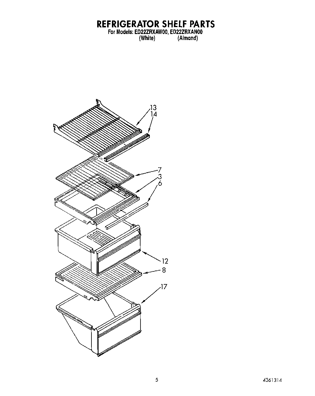 04 - REFRIGERATOR SHELF